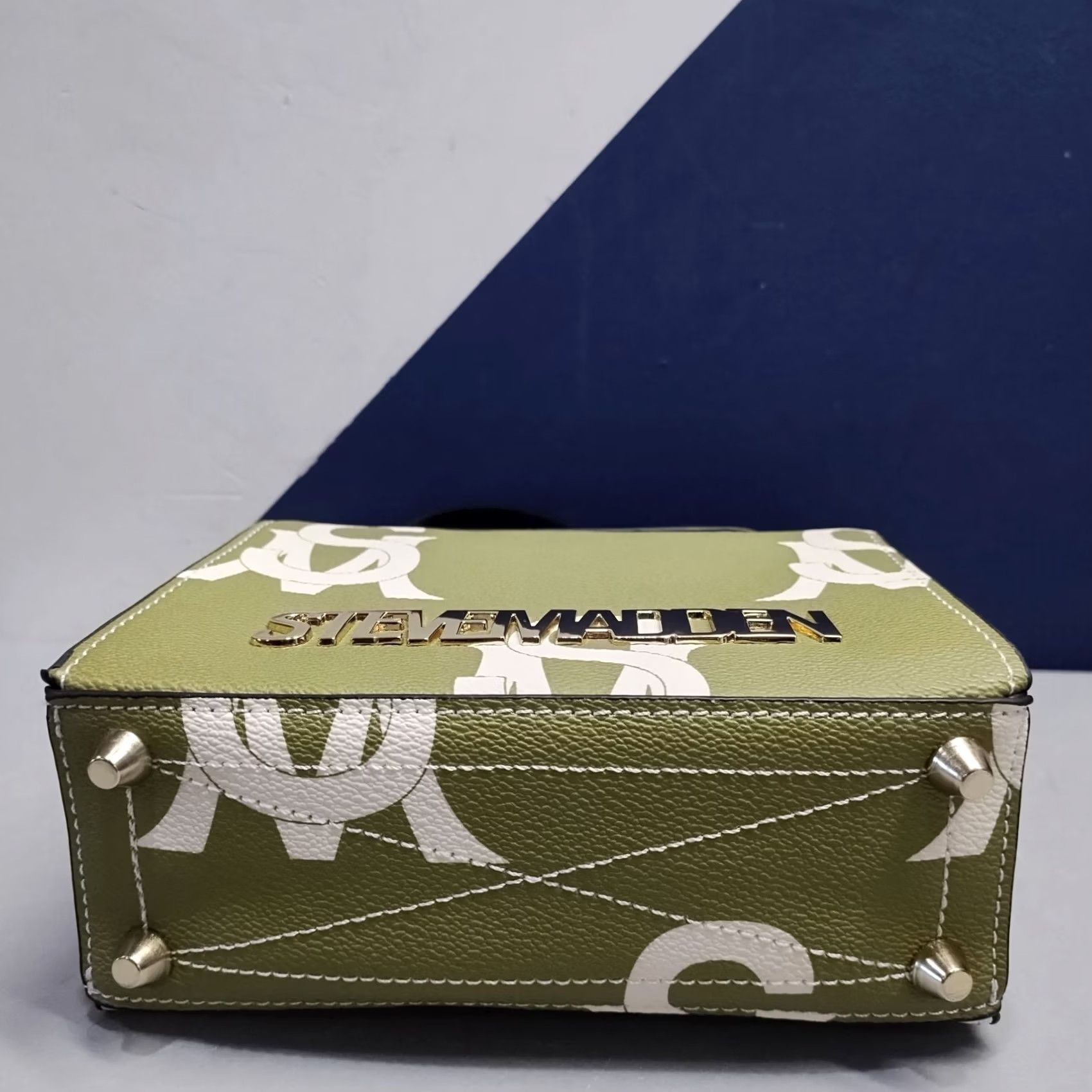 Steve Madden Steve Madden Bag Crossbody Womens Medium Multi Metallic Logo Detachable Strap Size ONE SIZE - 6 Thumbnail