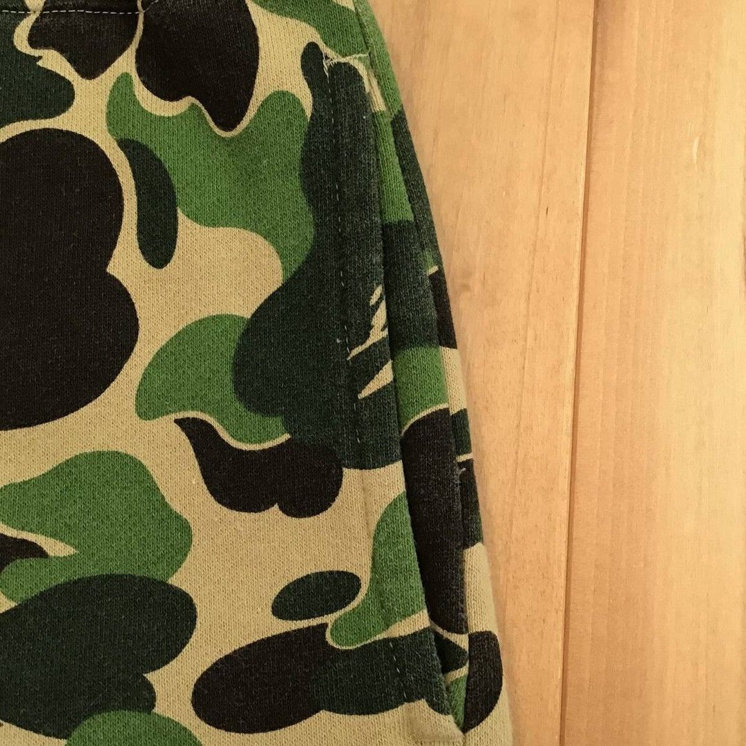 Bape BAPE Shark sweat shorts ABC camo green a bathing ape ★size S Size US 30 / EU 46 - 4 Thumbnail
