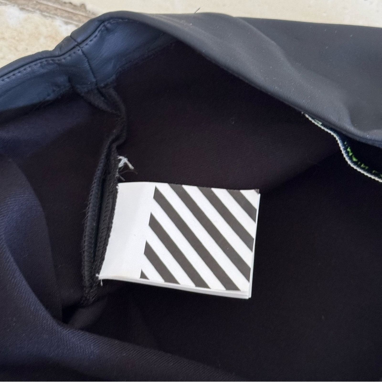 Off-White OFF-WHITE Cropped Leggings, Size 38, Authentic Size 38" / US 16 / IT 52 - 8 Thumbnail