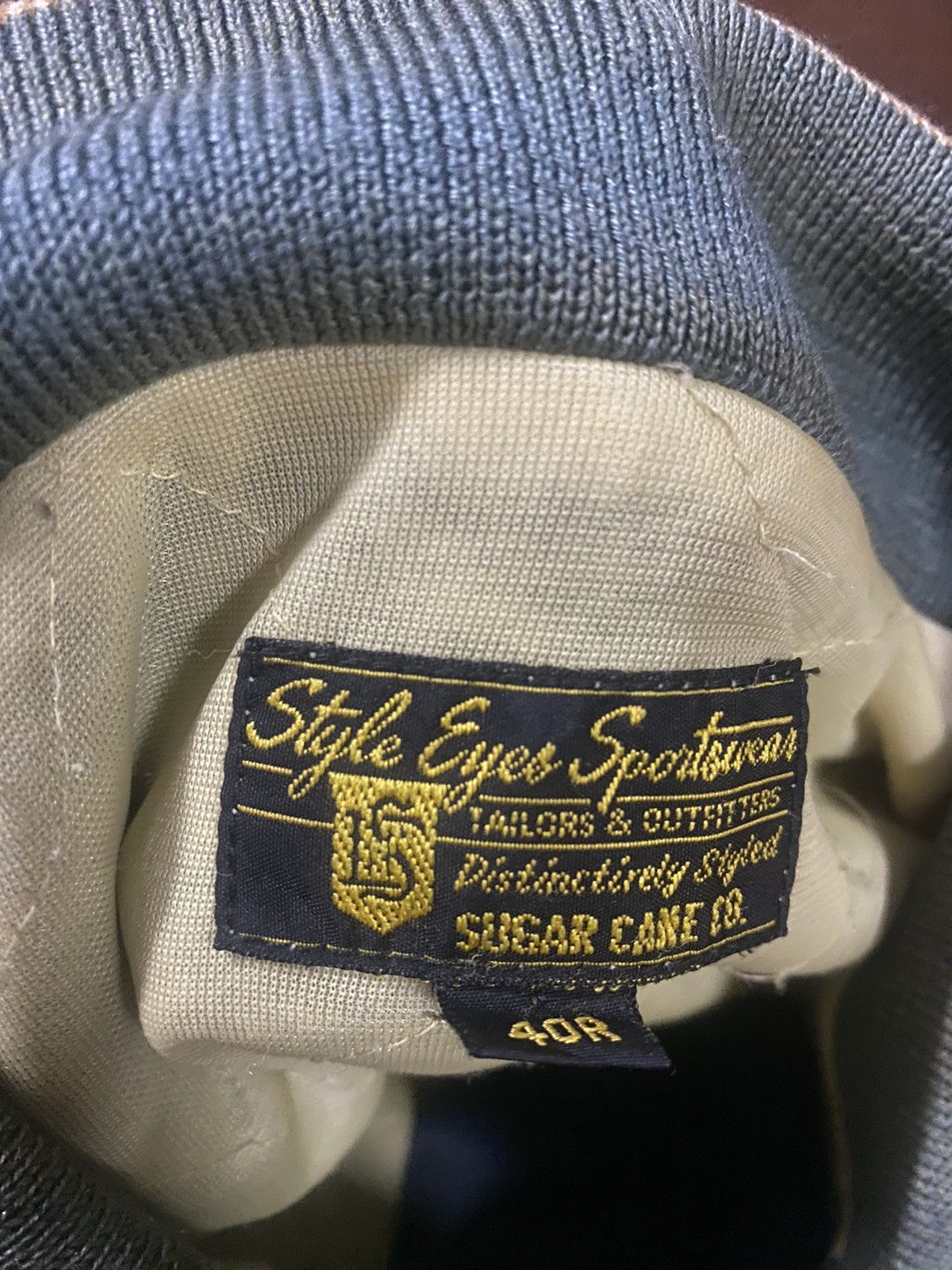Sugar Cane Vtg Sugar Cane Style Eye wisconsin Embroidery Varsity Jacket Size US XL / EU 56 / 4 - 19 Thumbnail