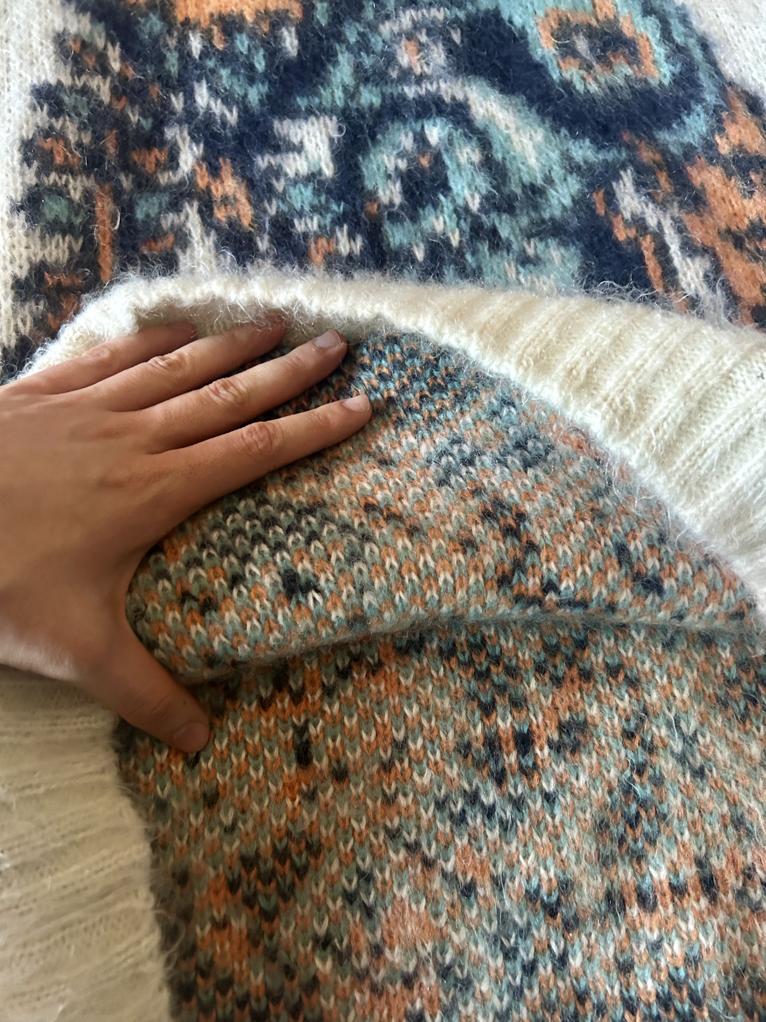 Y/Project Oversized Mohair Graphic Sweater Size US S / EU 44-46 / 1 - 3 Thumbnail