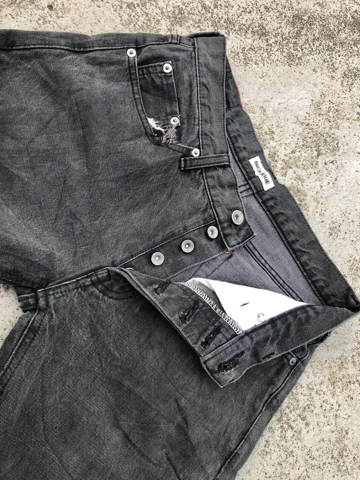 Japanese Brand SELVEDGE DENIM BY BIGLIDUE JAPAN Size US 29 - 3 Thumbnail