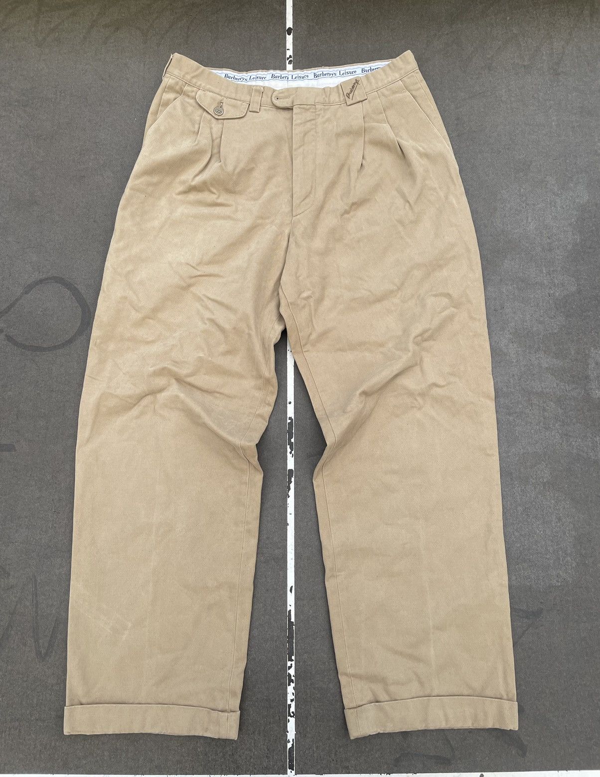 Burberry × Vintage Burberrys Burberry Vintage y2k Pants sk8 Size US 36 / EU 52 - 1 Thumbnail
