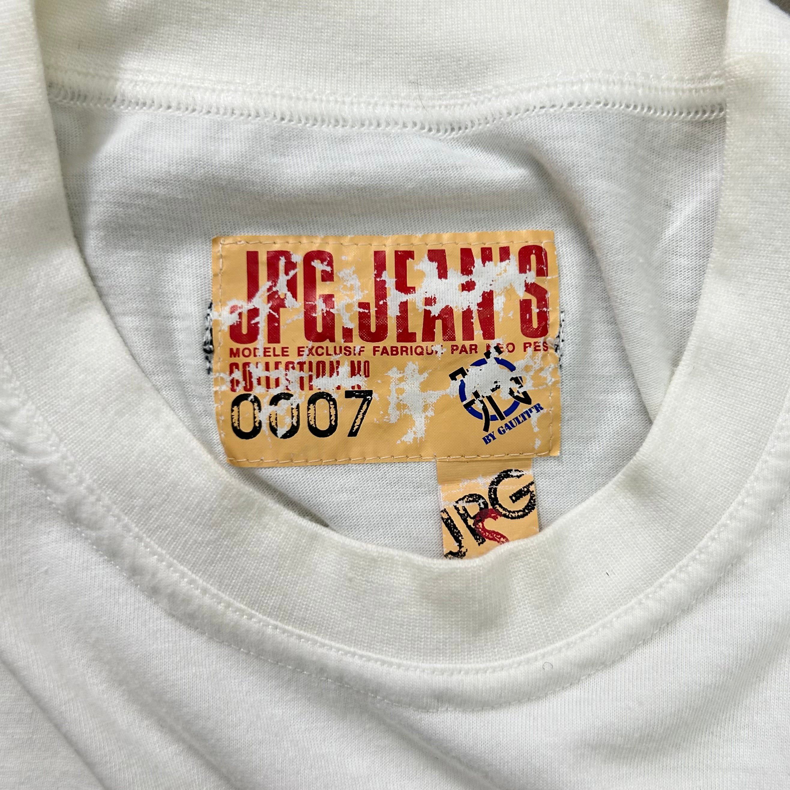 Jean Paul Gaultier Jean Paul Gaultier Cropped Logo Tee Size S / US 4 / IT 40 - 7 Thumbnail