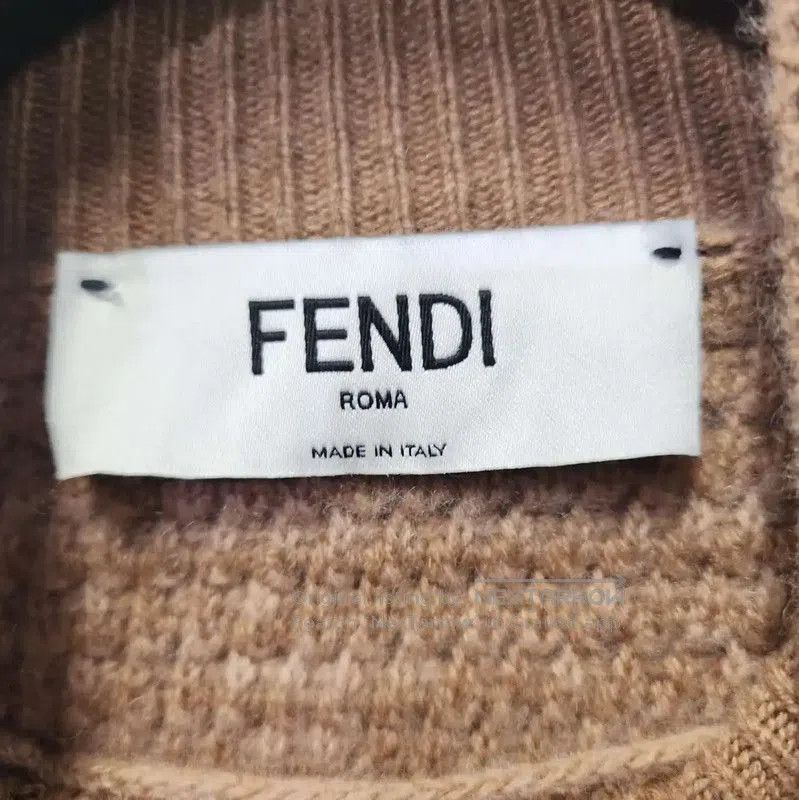 Fendi Fendi Brown Wool Women's Sweater . Size S / US 4 / IT 40 - 4 Thumbnail