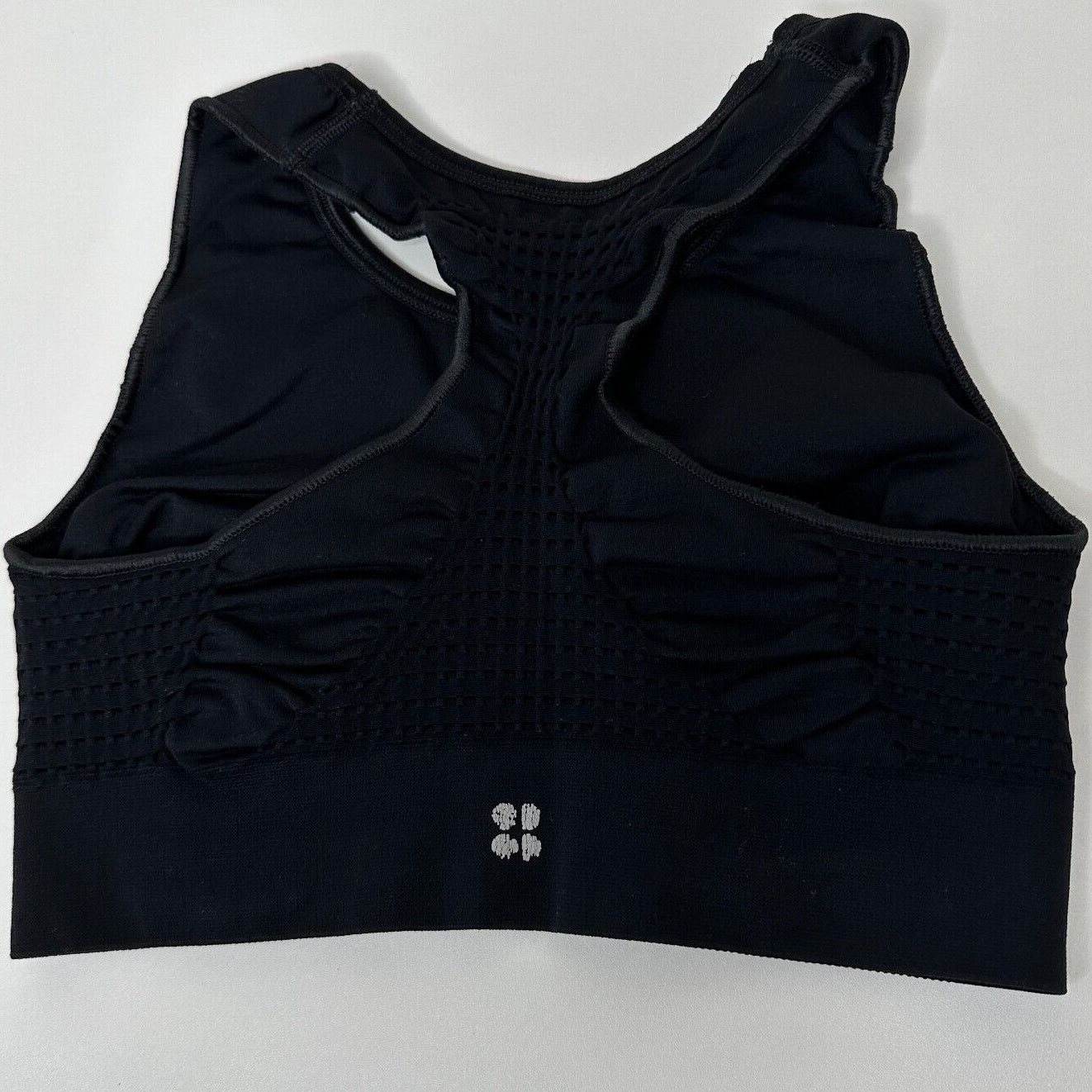 Sweaty Betty Sweaty Betty Black High Neck Sports Bra Wicking Racerback M Size M / US 6-8 / IT 42-44 - 2 Thumbnail