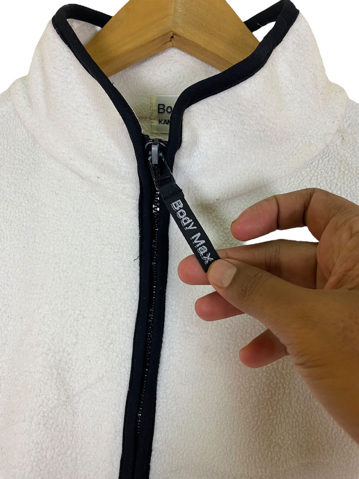 Kansai Yamamoto Body Wax by Kansai Yamamoto Zip Up Fleece Jacket Size US M / EU 48-50 / 2 - 5 Thumbnail