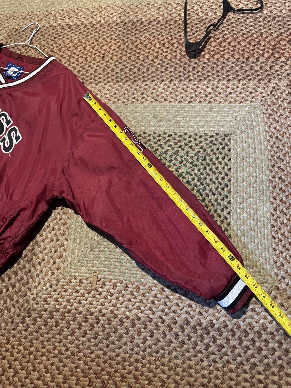 Starter Vintage 90s UMass Minutemen Boston Starter XXL Windbreaker Size US XXL / EU 58 / 5 - 11 Thumbnail