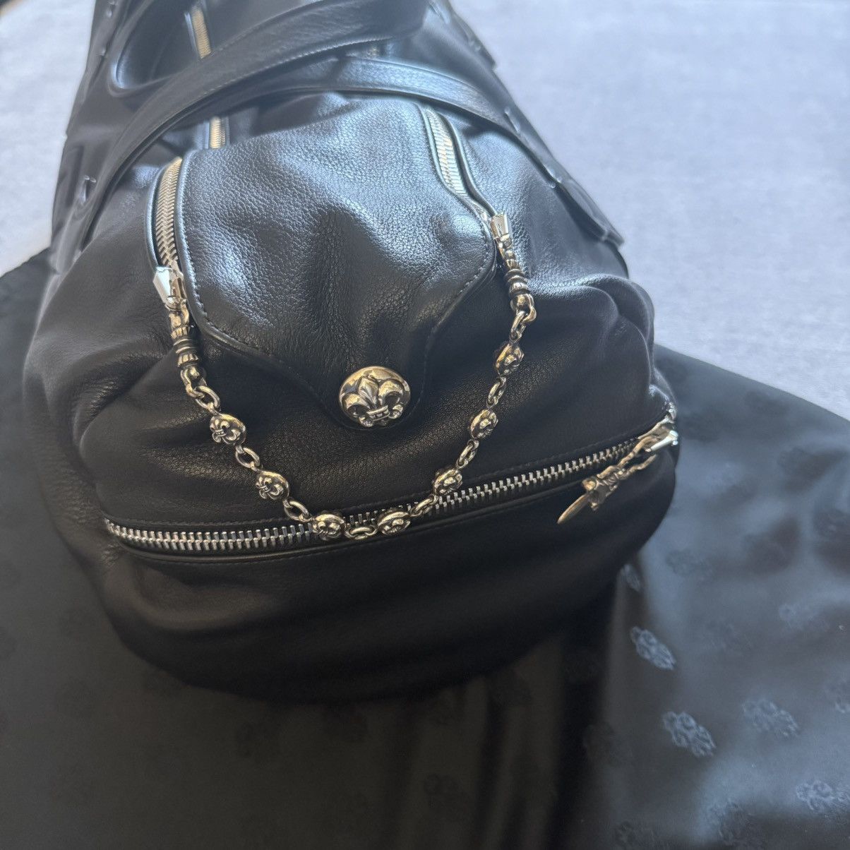 Chrome Hearts Chrome Hearts Fleur Duffle Bag Size ONE SIZE - 3 Thumbnail