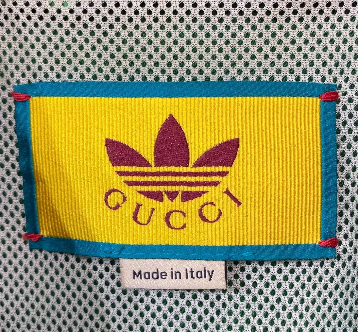 Gucci Gucci ADIDAS/Contrast striped sleeve jackard long-sleeved j Size US L / EU 52-54 / 3 - 8 Thumbnail