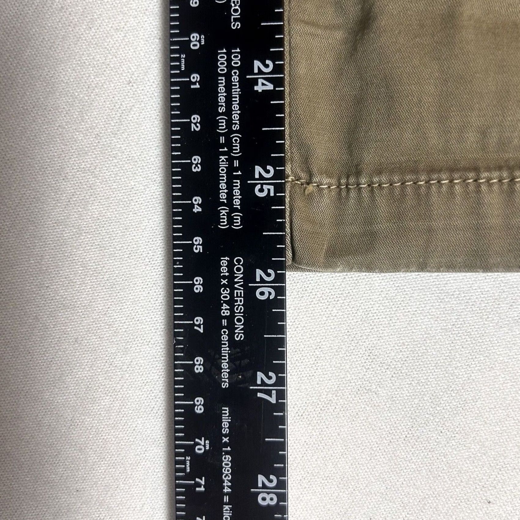 American Eagle Outfitters VINTAGE American Eagle Outfitters Stretch Khaki Ankle Pants Womens 00 Brown Tan Slim Straight 26in Inseam Casual/Everyday Size 25" / US 0 / IT 36 - 7 Thumbnail