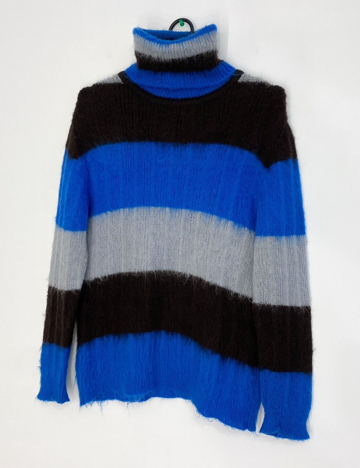 Japanese Brand Vintage 90s Japanese Mohair Unisex Hand Knit Sweater Size US S / EU 44-46 / 1 - 3 Thumbnail