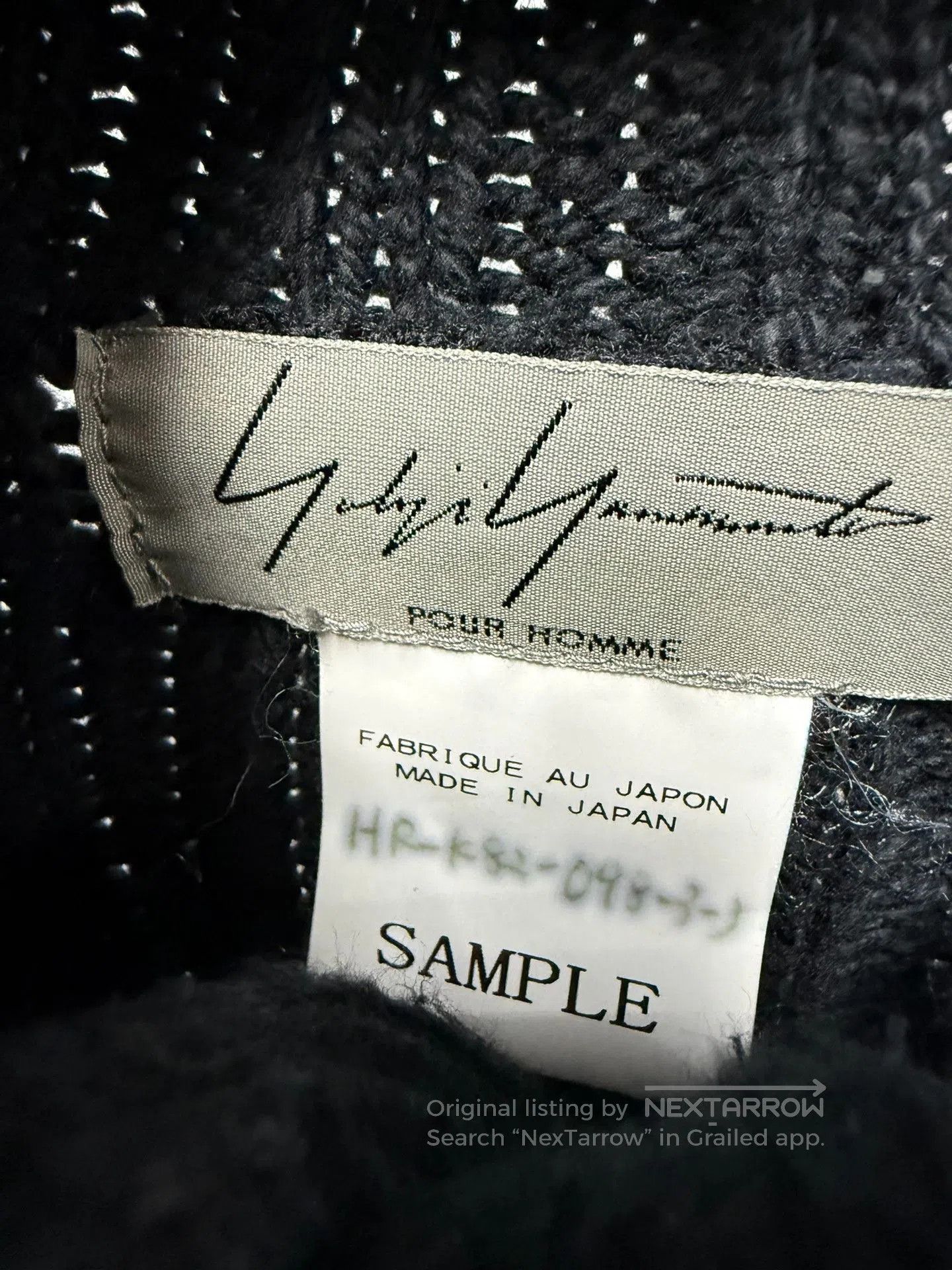Yohji Yamamoto Yohji Yamamoto Pour Homme Patchwork Oversized Sweater Coat Size US M / EU 48-50 / 2 - 5 Thumbnail