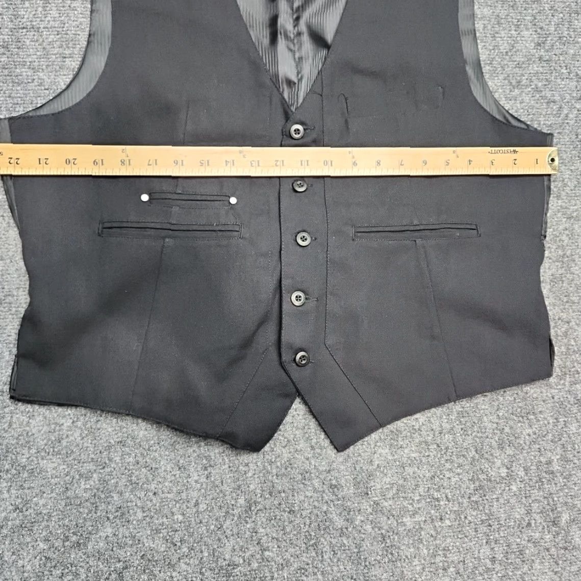 Marcs Marc Ecko Waistcoat Vest Men 2XL Time Square Gothic Casual Party/Cocktail Shirt? Size US XXL / EU 58 / 5 - 6 Thumbnail