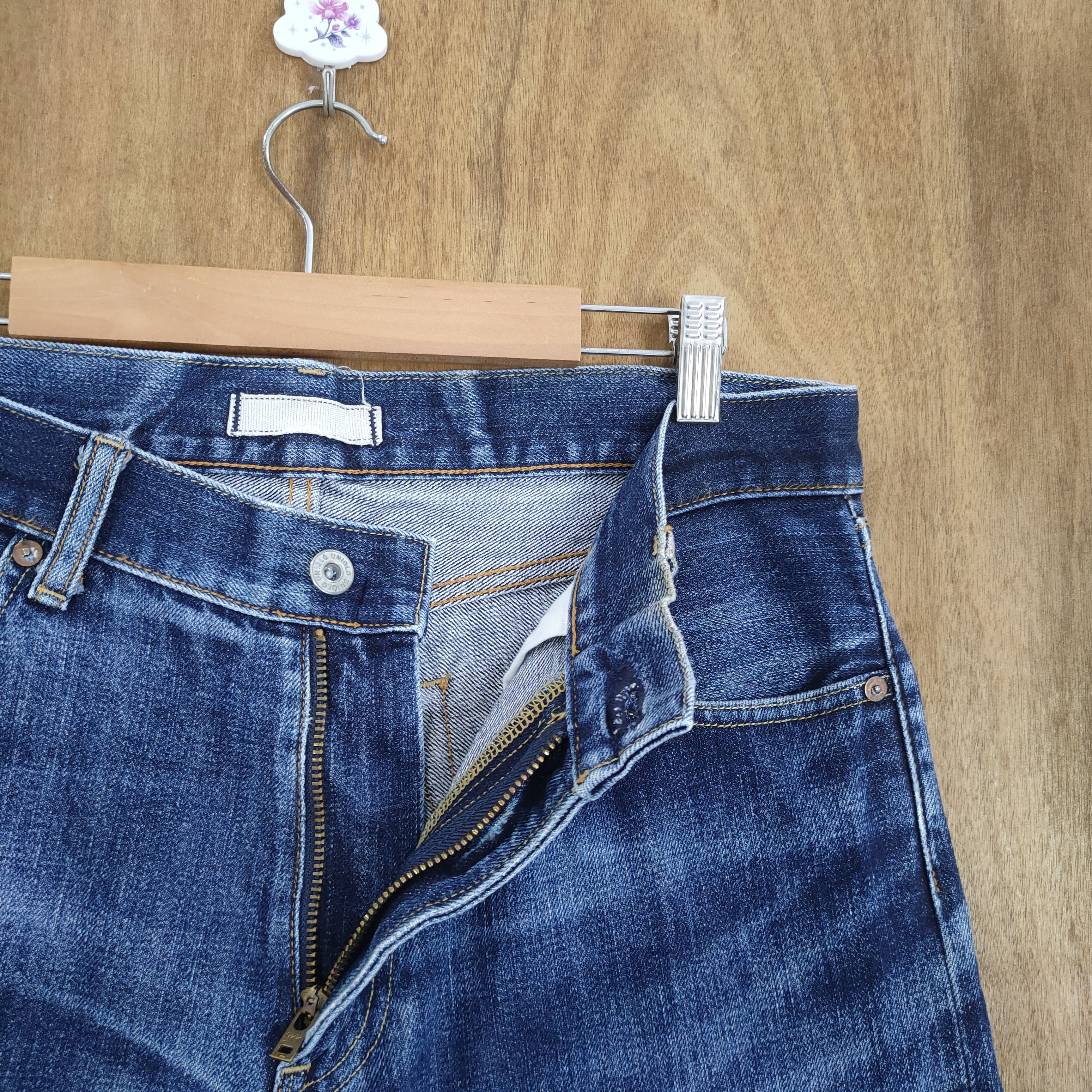 Japanese Brand 32×30 💥 VINTAGE JAPANESE SELVEDGE DISTRESSED JEANS PANTS Size US 32 / EU 48 - 8 Thumbnail