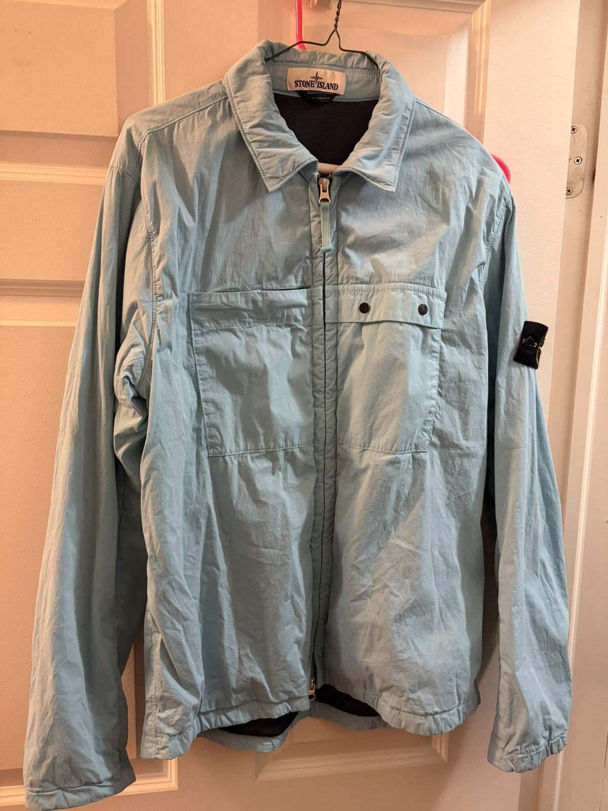 Stone Island x Concepts Overshirt Aqua Medium