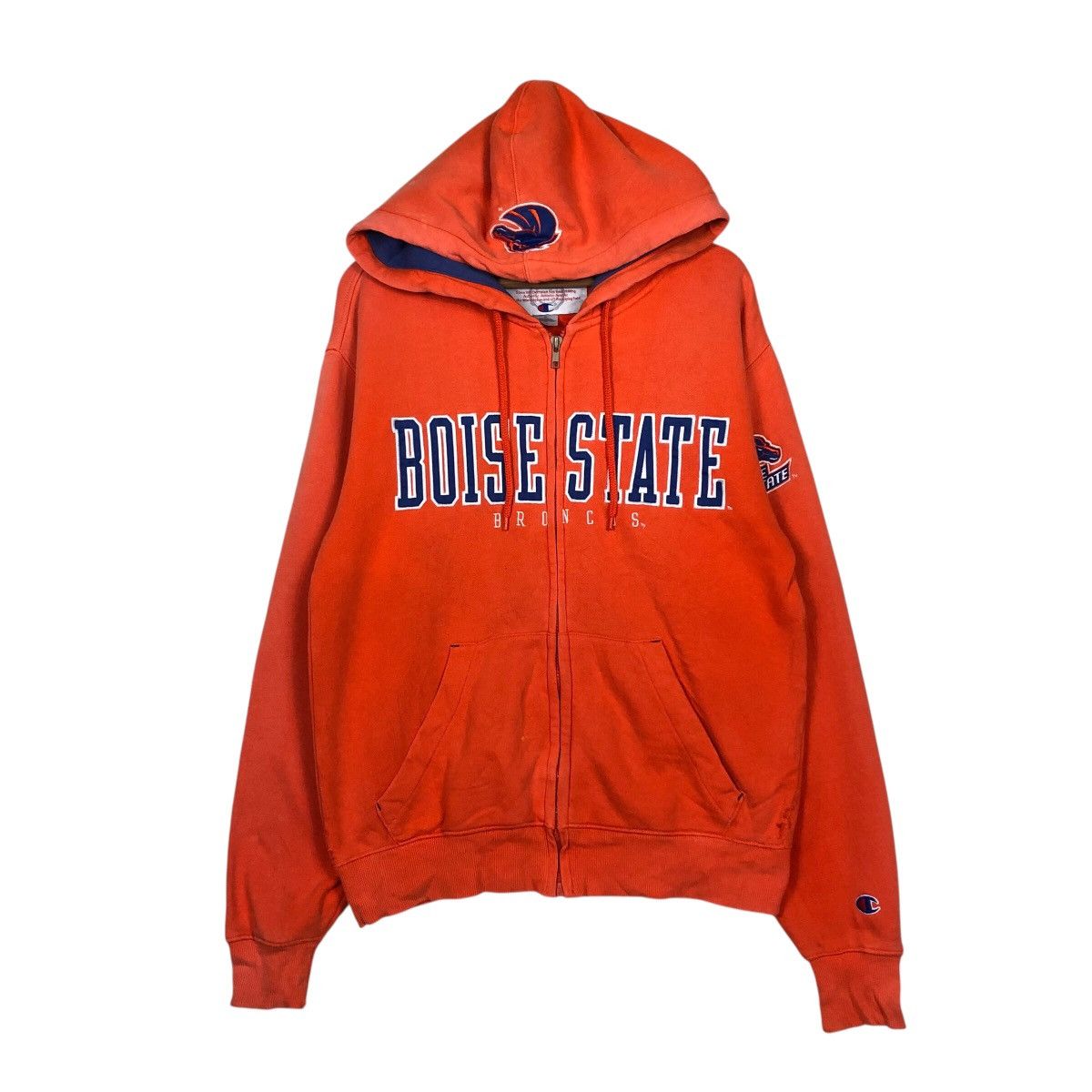 Japanese Brand 📌Vintage Sweatshirt Champion X Boise State Big Logo Rare Size US S / EU 44-46 / 1 - 2 Thumbnail