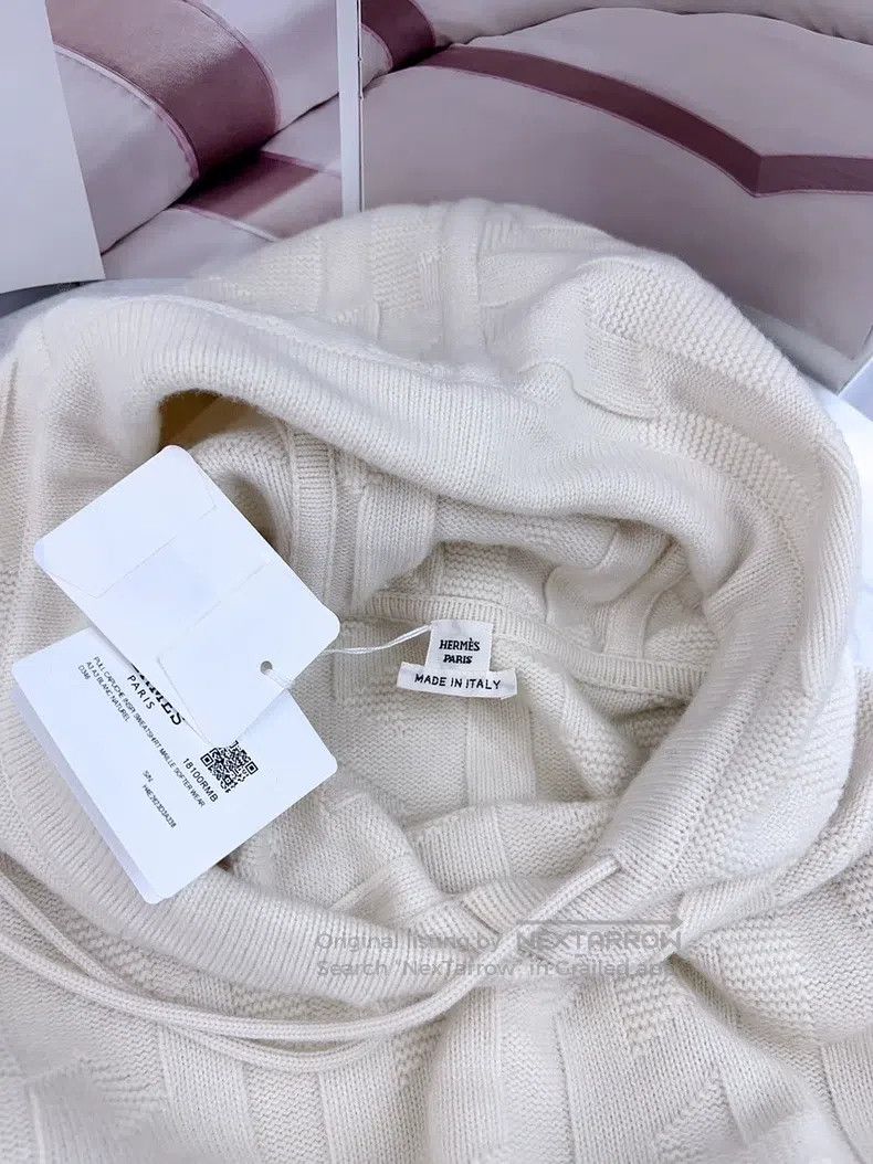 Hermes Hermes Milkshake white sweater Size XS / US 0-2 / IT 36-38 - 5 Thumbnail