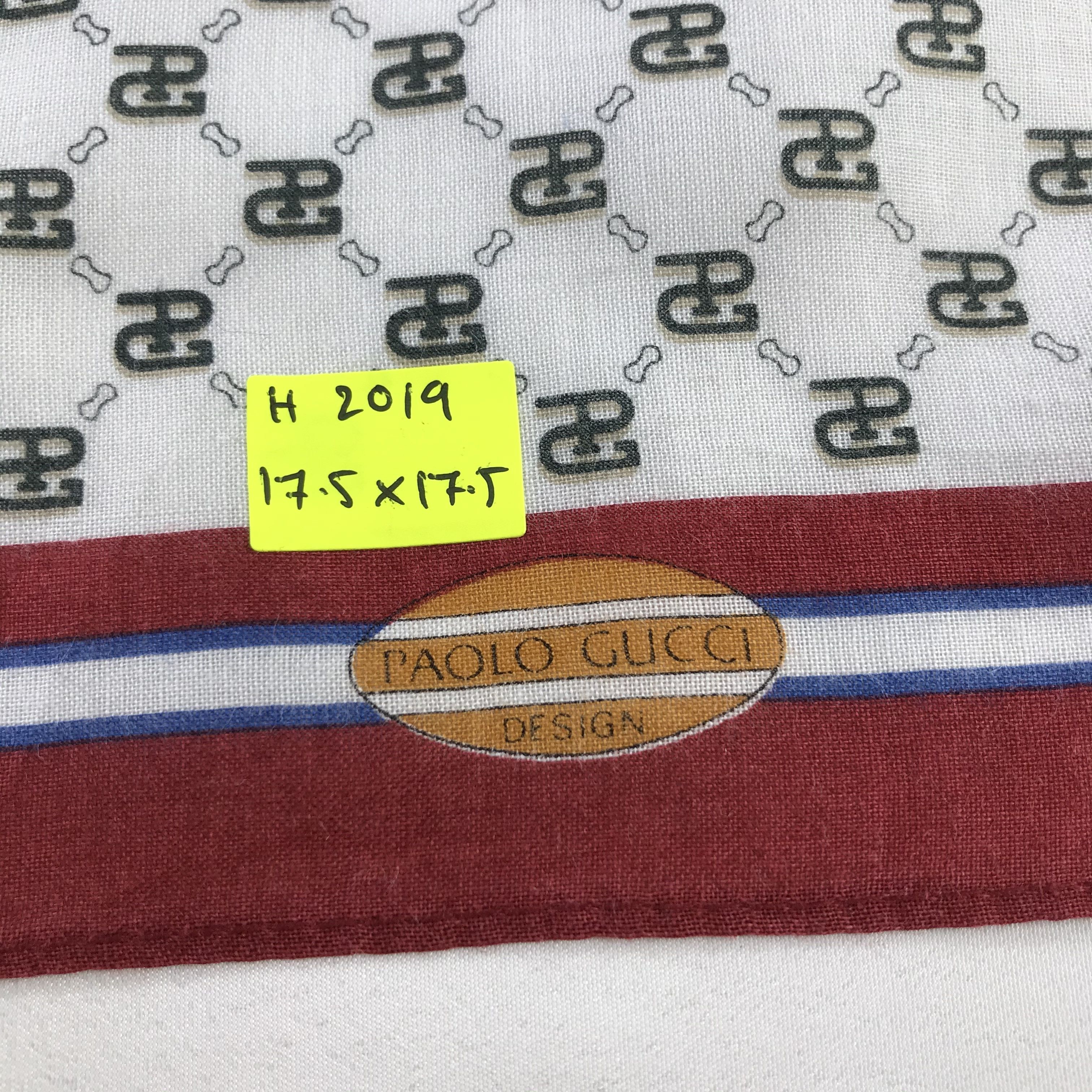 Paolo Gucci × Vintage Paolo Gucci Neckerchief / Bandana / Handkerchief Size ONE SIZE - 5 Thumbnail