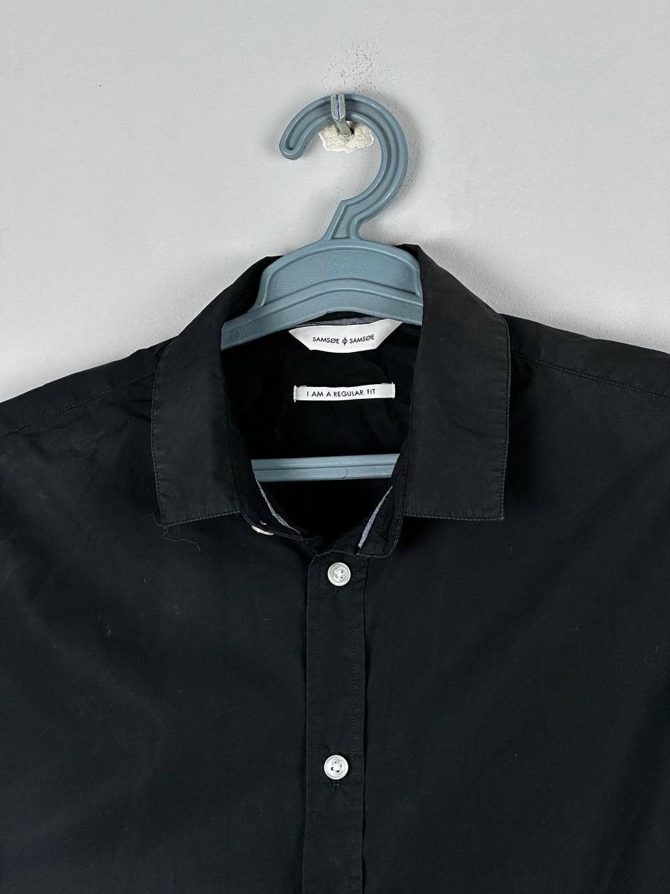 Samsoe Samsoe Samsoe Samsoe Black Liam Casual Streetwear Shirt Size US M / EU 48-50 / 2 - 4 Thumbnail