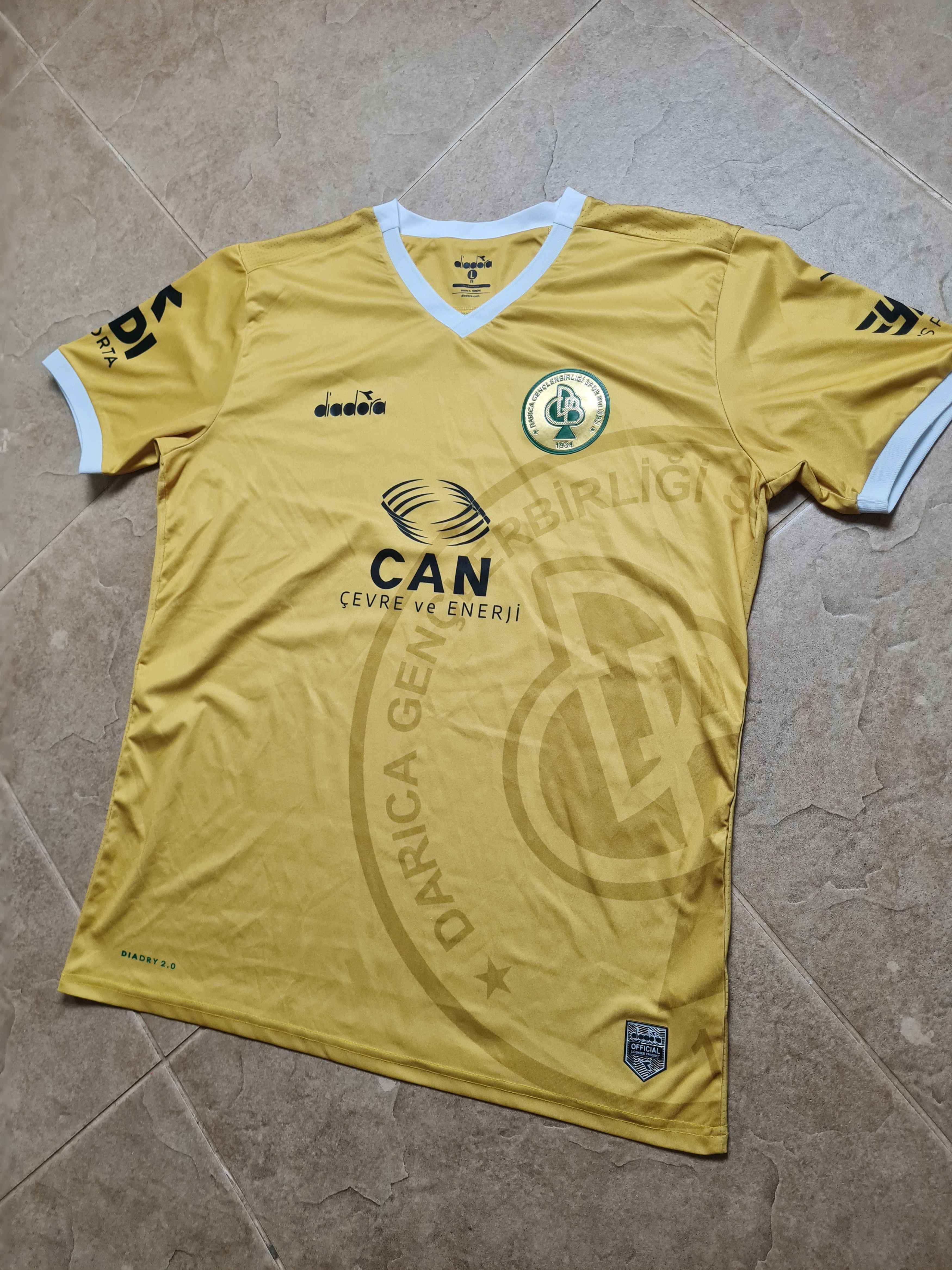 Diadora Football Jersey Diadora Darica Genclerbirligi 2021 Away Size US L / EU 52-54 / 3 - 3 Thumbnail