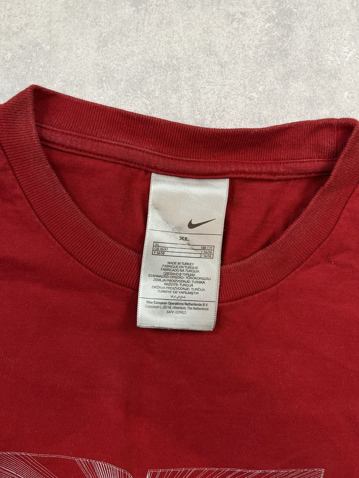 Nike × Vintage 90s Nike Air Max Vintage Y2K Oversized Retro Tee T-Shirt Size US XL / EU 56 / 4 - 3 Thumbnail
