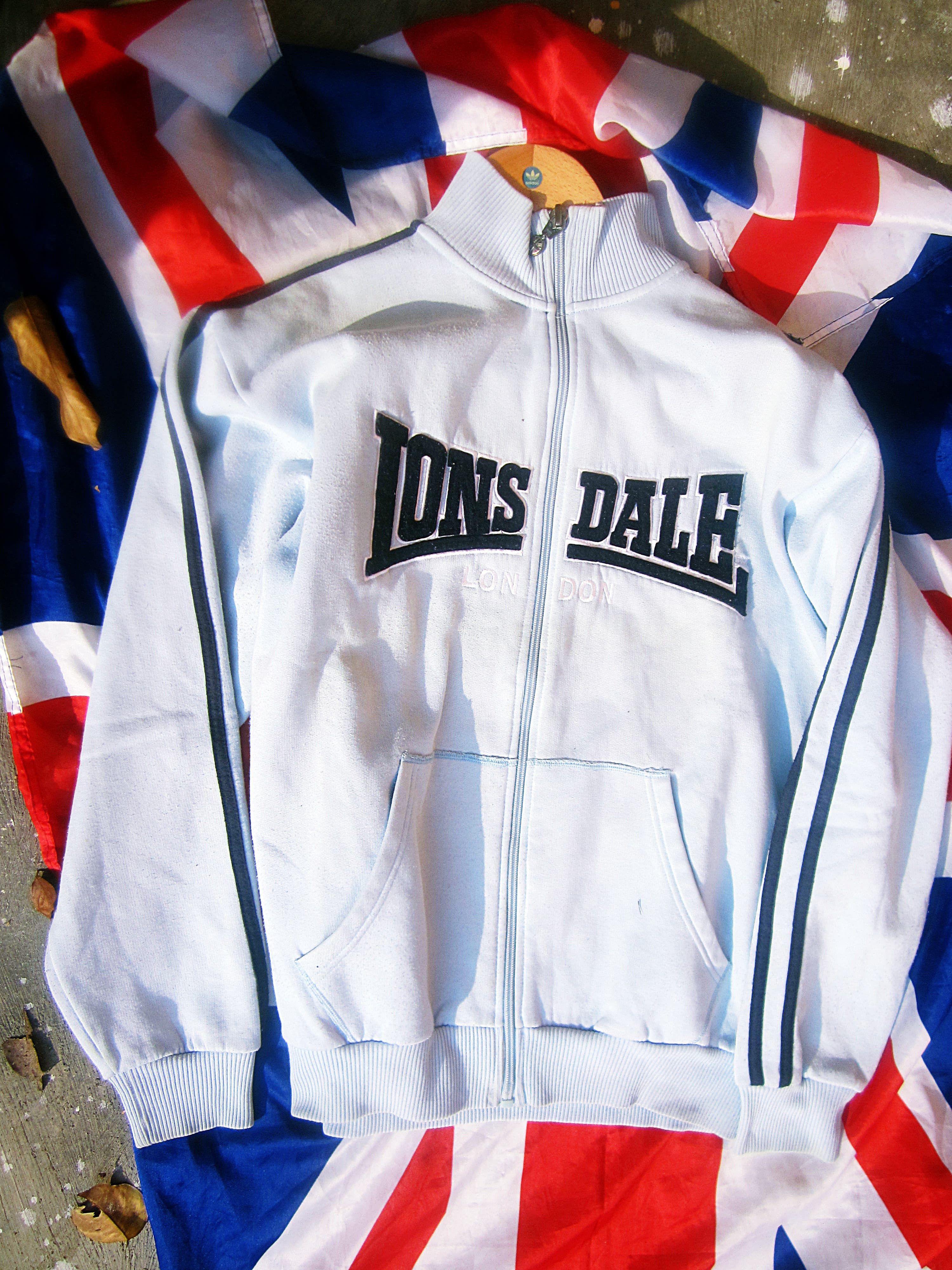 Lonsdale Lonsdale Tracktop Jacket Lightweight Salt Blue Size L Size US L / EU 52-54 / 3 - 1 Thumbnail