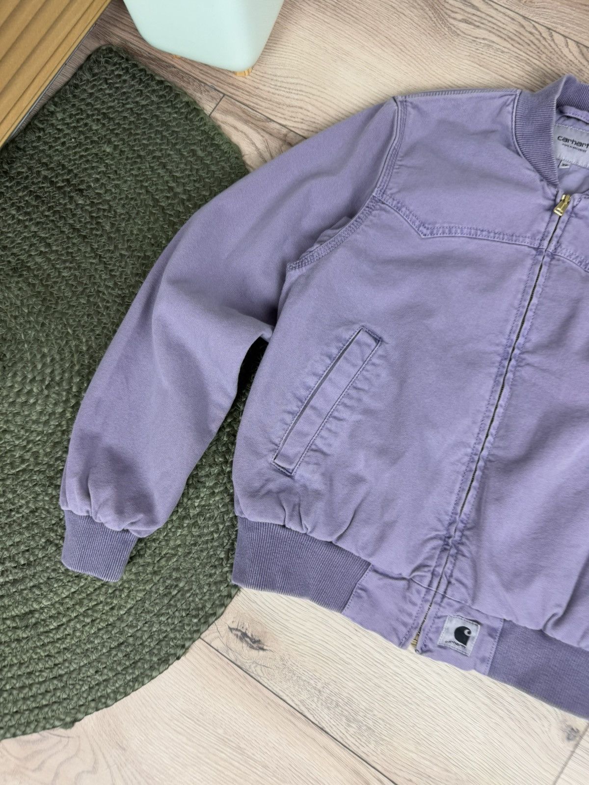 Carhartt Vintage Carhartt Santa Fe Bomber Jacket Size XS / US 0-2 / IT 36-38 - 2 Thumbnail