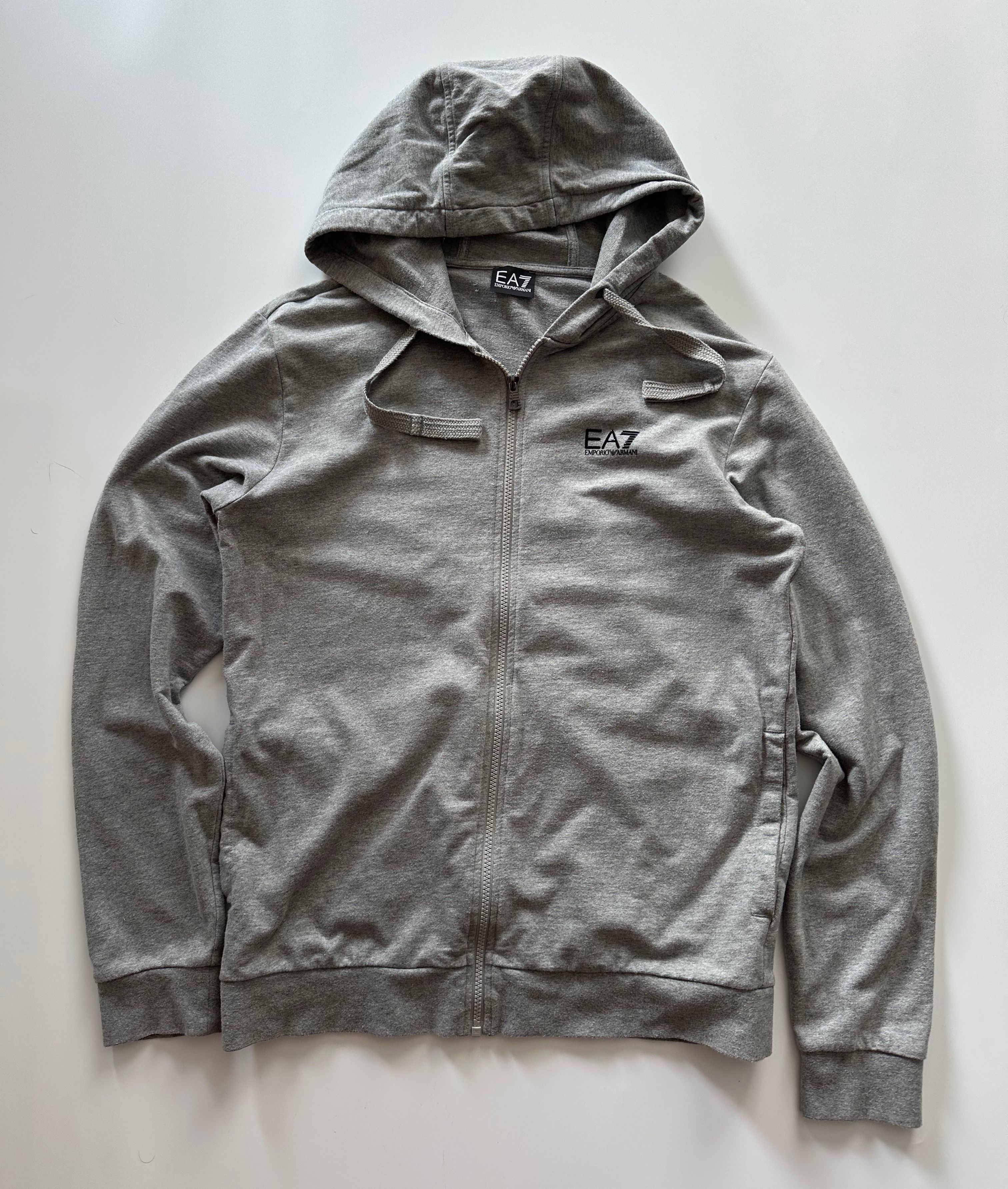 Emporio Armani EA7 Emporio Armani 7 full zip hooded sweat jacket Size US L / EU 52-54 / 3 - 1 Thumbnail