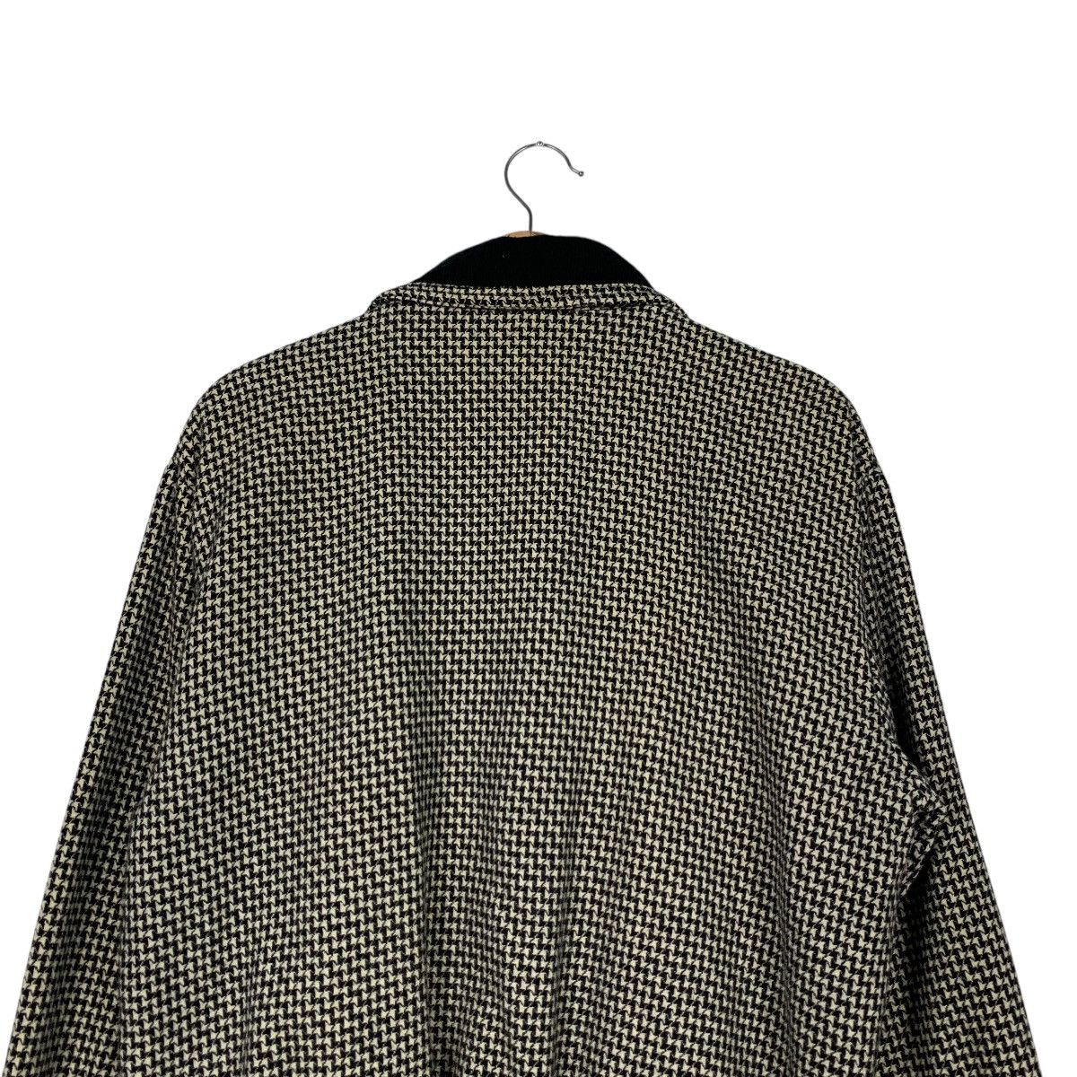 Japanese Brand MEN’S JAC Houndstooth Button Collared Wool Jacket #2078-C91 Size US M / EU 48-50 / 2 - 8 Thumbnail