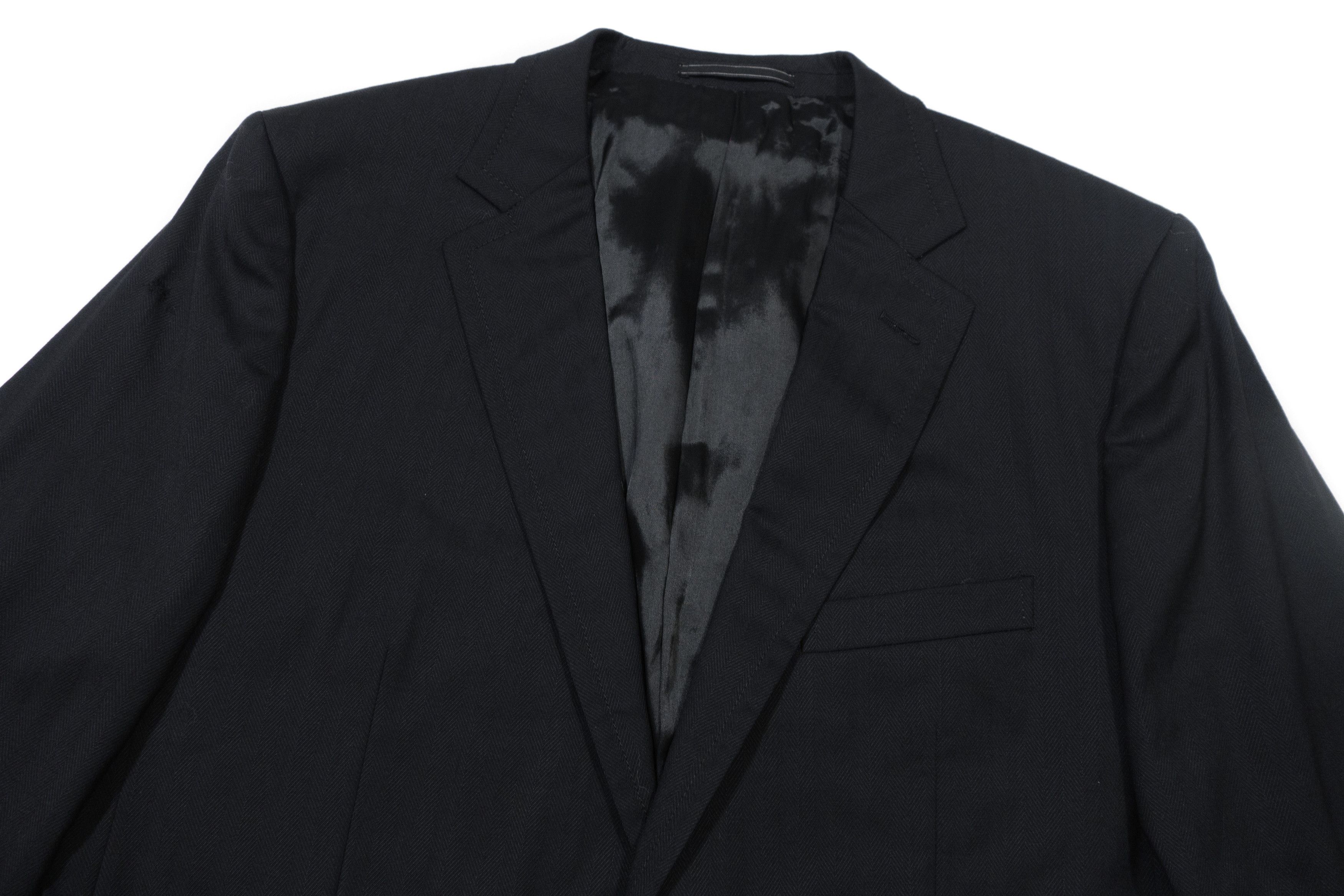Gucci 00s Tom Ford Herringbone Wool Blazer Suit Jacket Size 54R - 3 Thumbnail