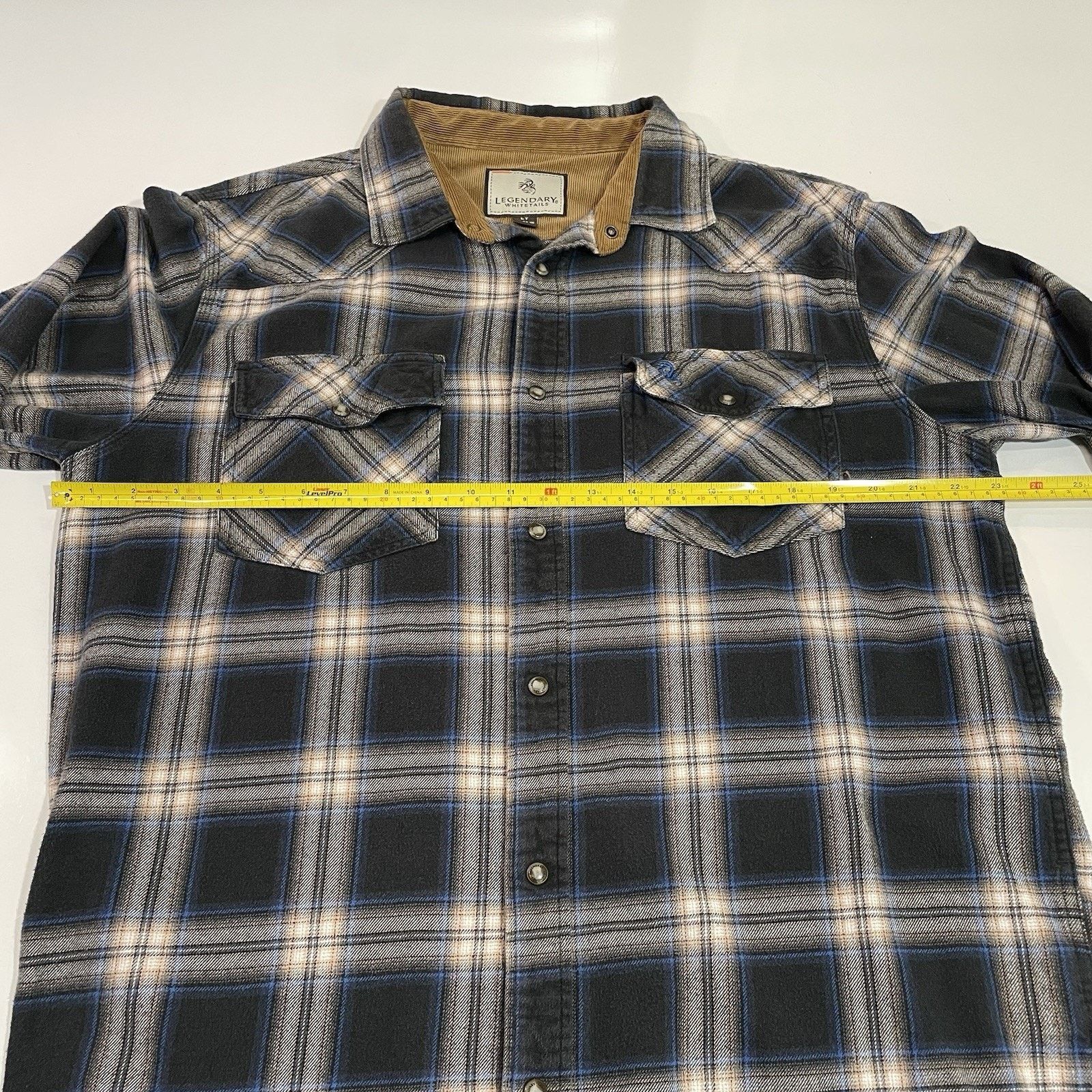Legendary Goods Legendary Whitetails Men's Buck Camp Flannel Shirt Plaid LT Size US L / EU 52-54 / 3 - 6 Thumbnail