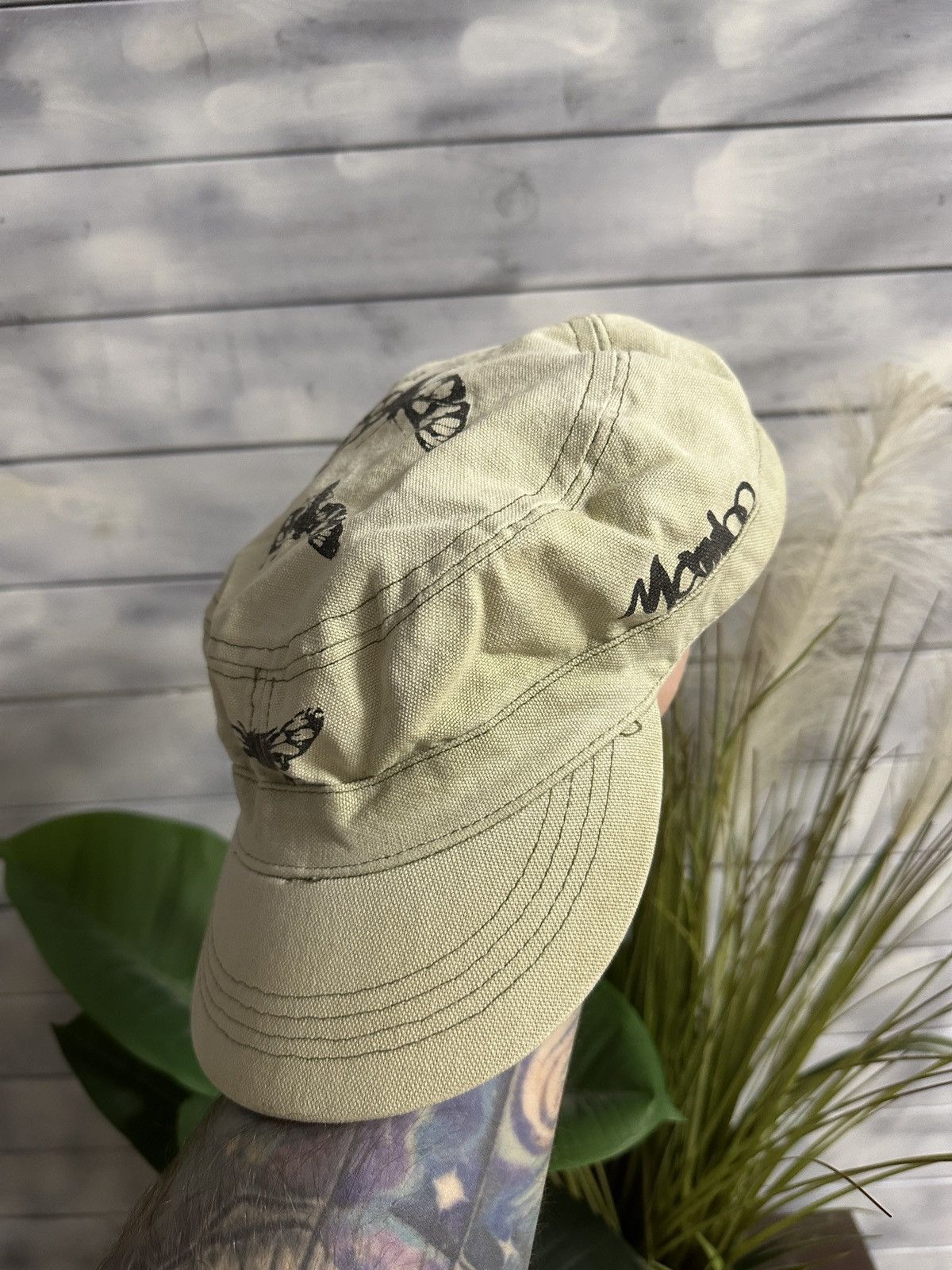 Mambo Very Rare Vintage Cap Mambo Surf Deluxe Butterfly Size ONE SIZE - 6 Thumbnail