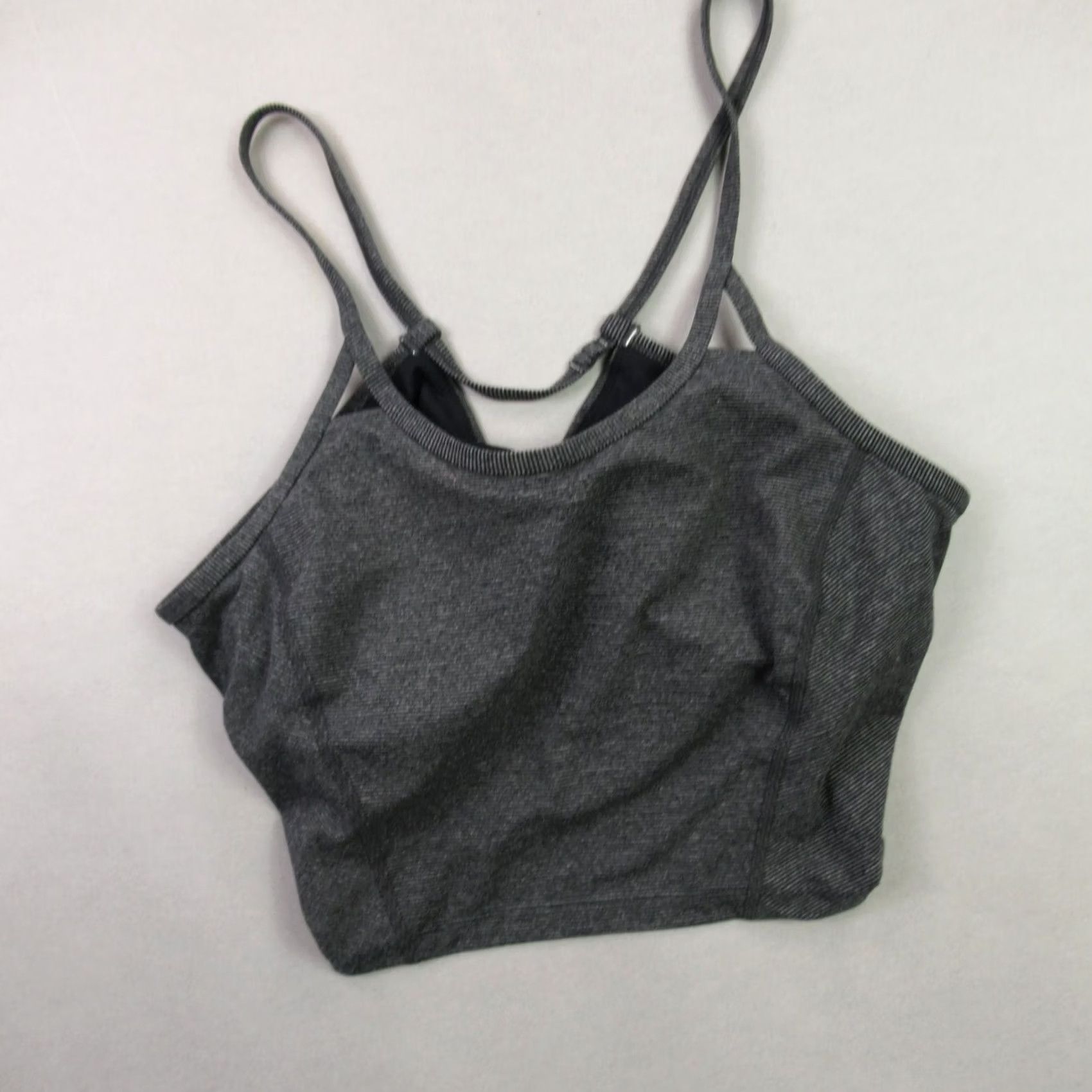 Prana Prana Bra Womens Small Workout Activewear Gray Lightweight Casual Size ONE SIZE - 2 Thumbnail