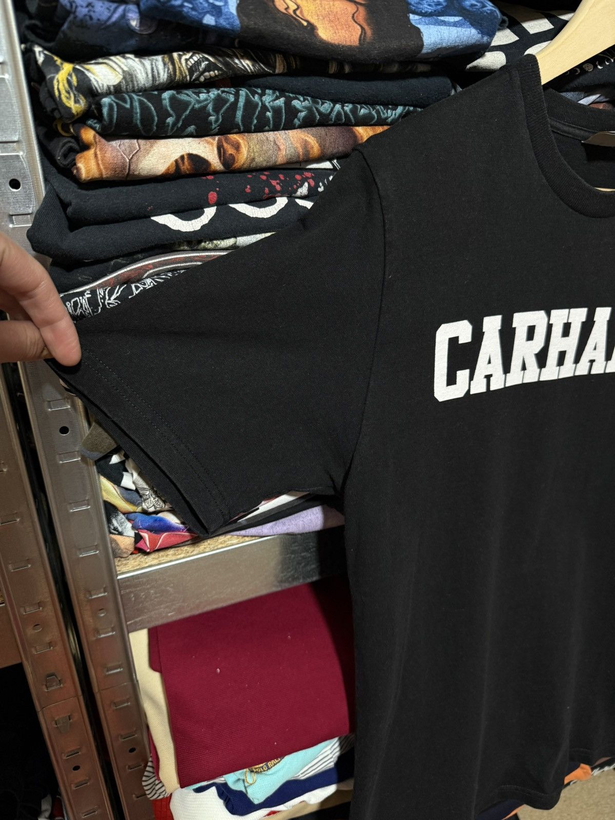 Carhartt × Carhartt Wip Rare Carhartt WIP Logo Outdoor T-Shirt Y2K Hype Size US M / EU 48-50 / 2 - 5 Thumbnail