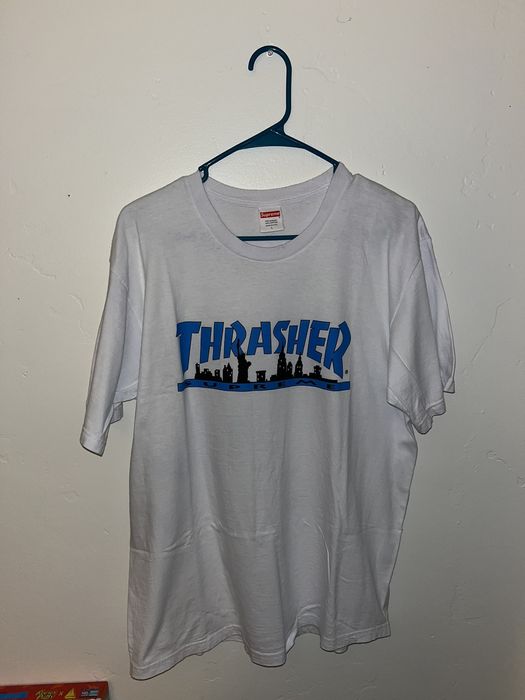 Supreme Supreme x Thrasher “Skyline Tee” | Grailed