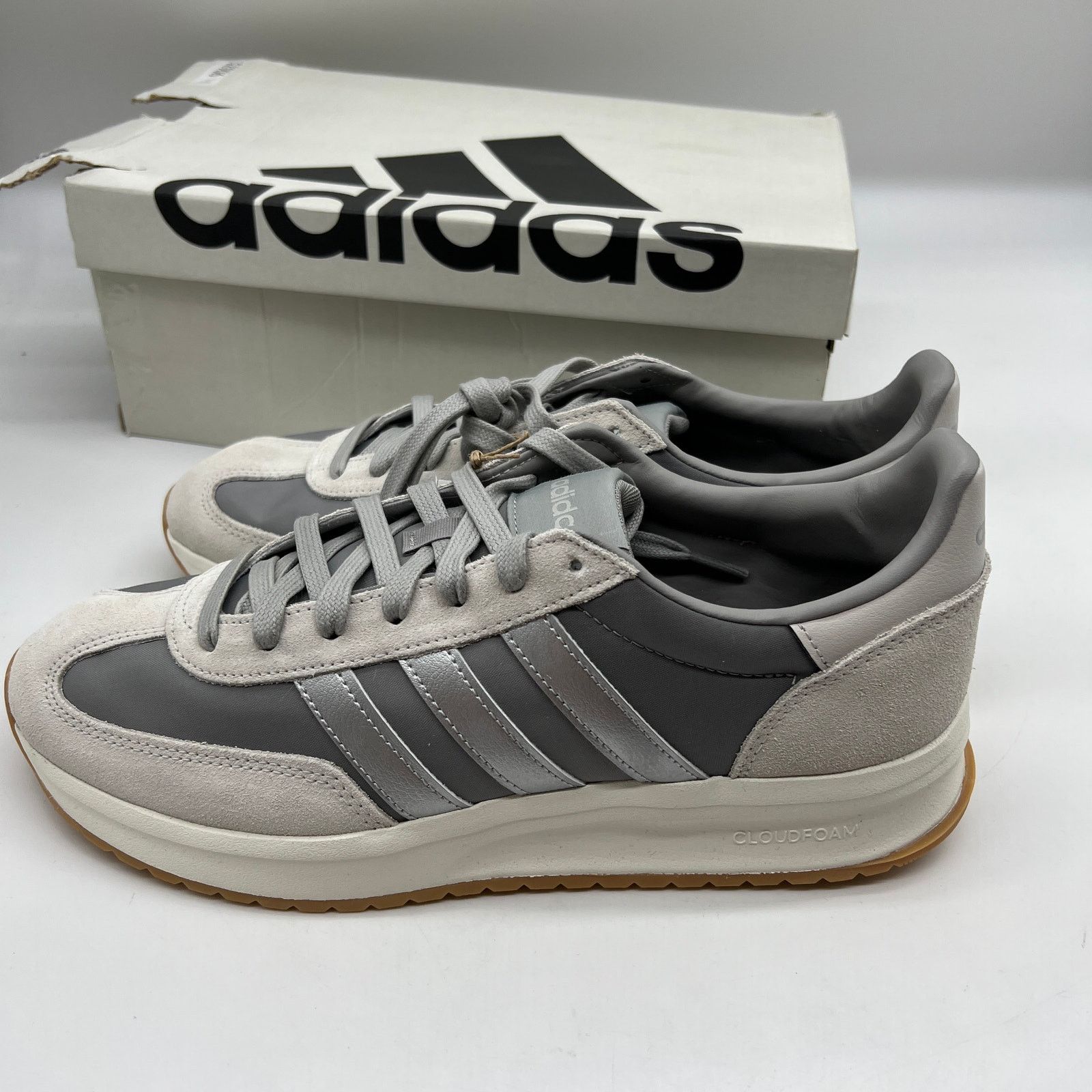 Airwalk Adidas Running Shoes Womens Size 11 US Gray Silver Size US 11 / EU 44 - 7 Thumbnail