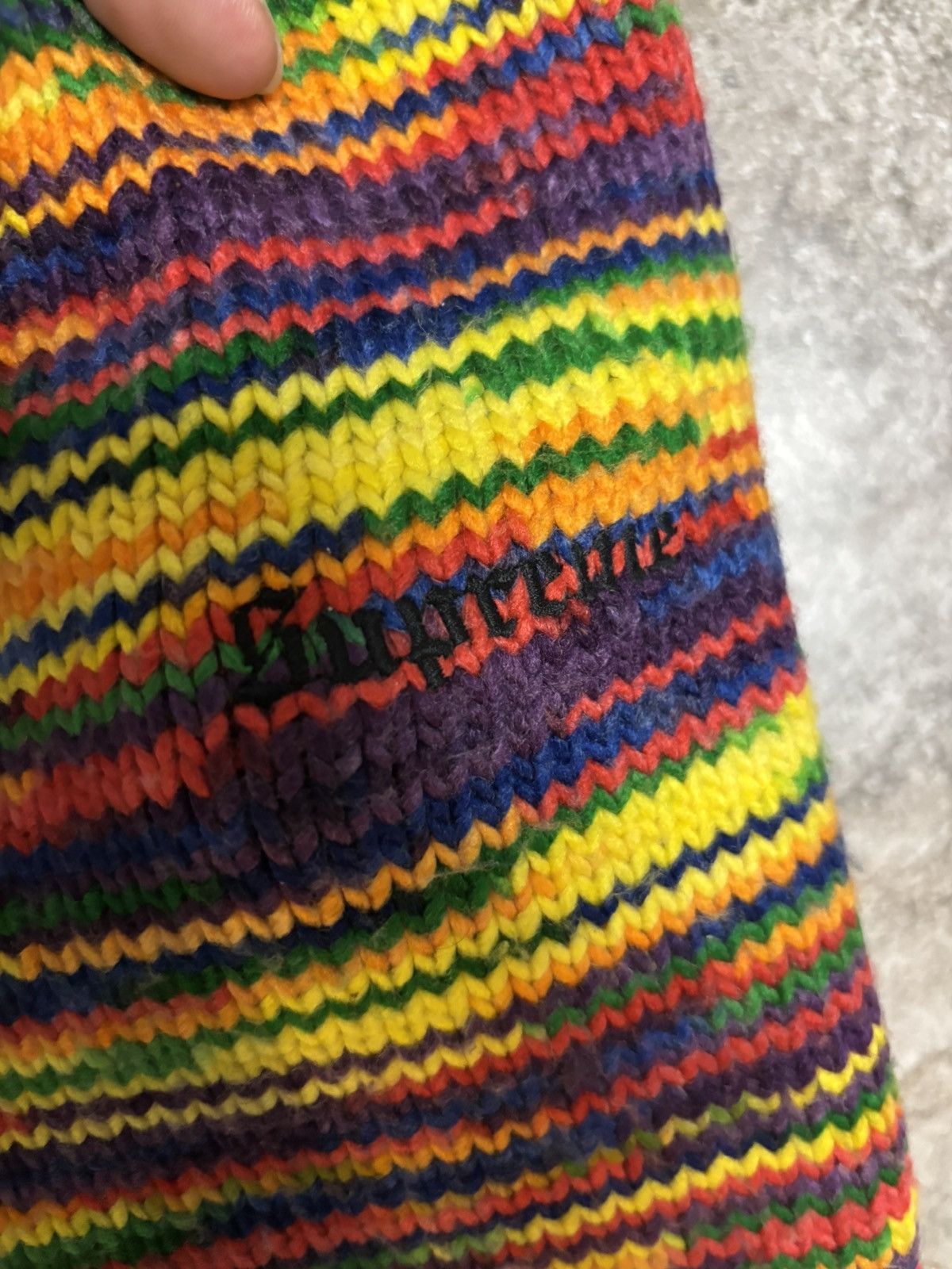 Supreme Supreme Static Knit Sweater Size US XL / EU 56 / 4 - 5 Thumbnail