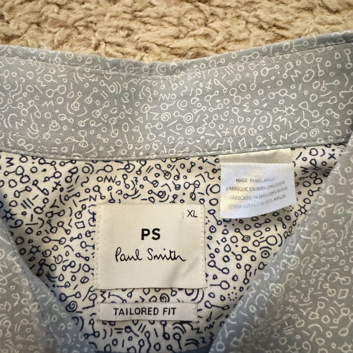 Paul Smith PAUL SMITH BLUE FLORAL BUTTON UP Size US XL / EU 56 / 4 - 9 Thumbnail