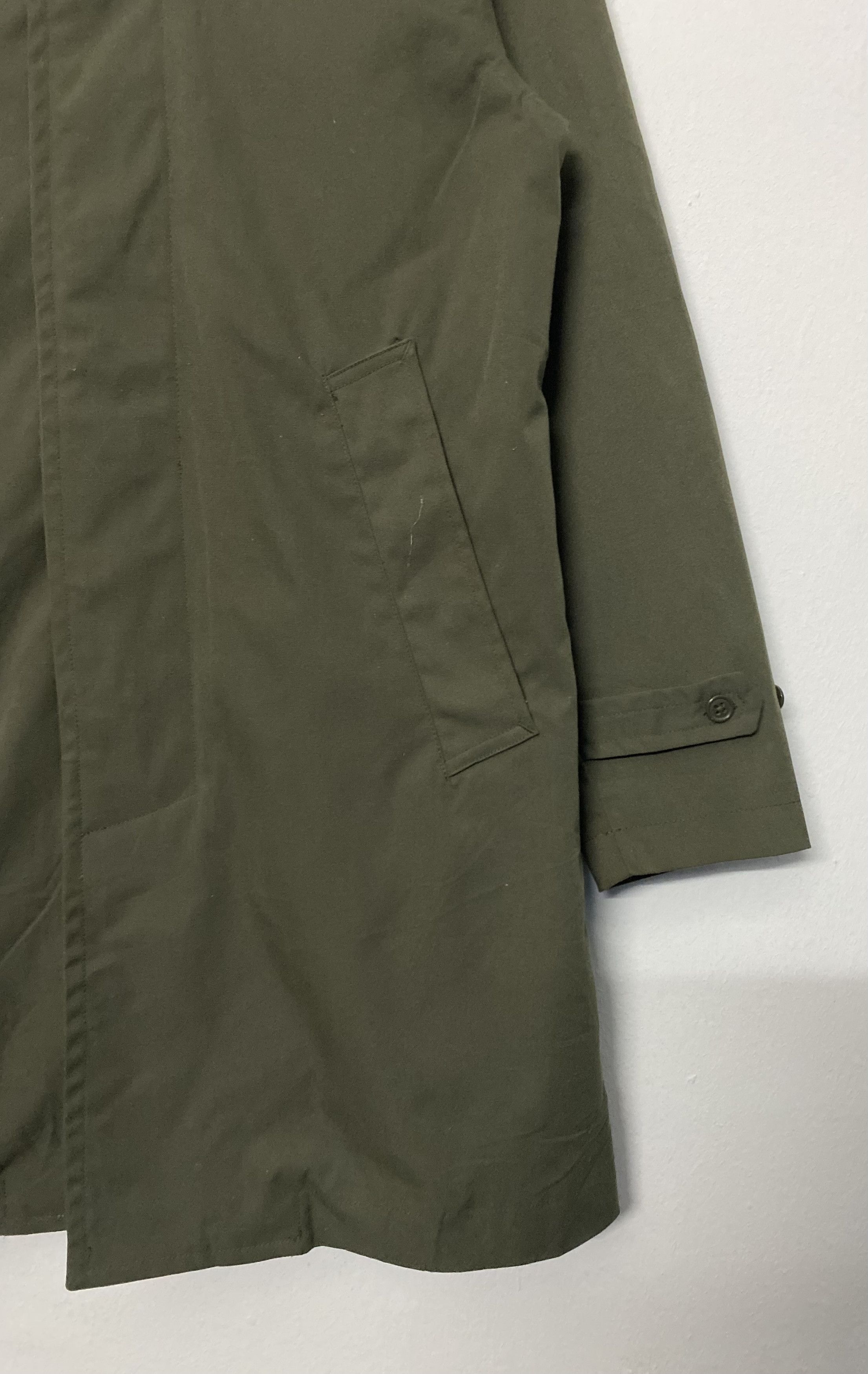 Japanese Brand COEN Tokyo Japan Easy Chic Mac Coat Military Green Large Size US L / EU 52-54 / 3 - 7 Thumbnail