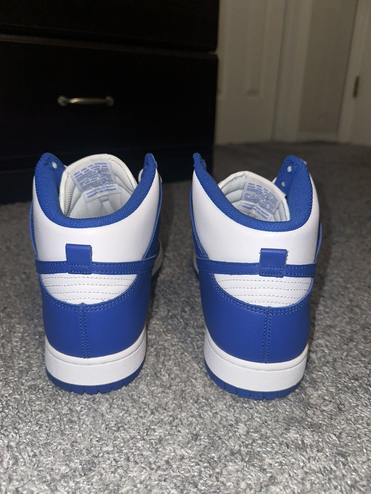 Jordan Brand Nike dunk high “Game Royal” Size US 12.5 / EU 45-46 - 4 Thumbnail