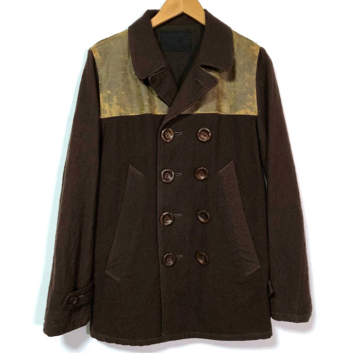 TALKING ABOUT THE ABSTRACTION Talking About The Abstraction peacoat trompe l’oeil M Size US M / EU 48-50 / 2 - 1 Thumbnail