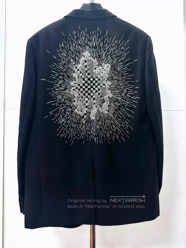 Saint Laurent Paris Saint Laurent Paris Fireworks Chain Beaded Explosion Suit Size US M / EU 48-50 / 2 - 1 Thumbnail