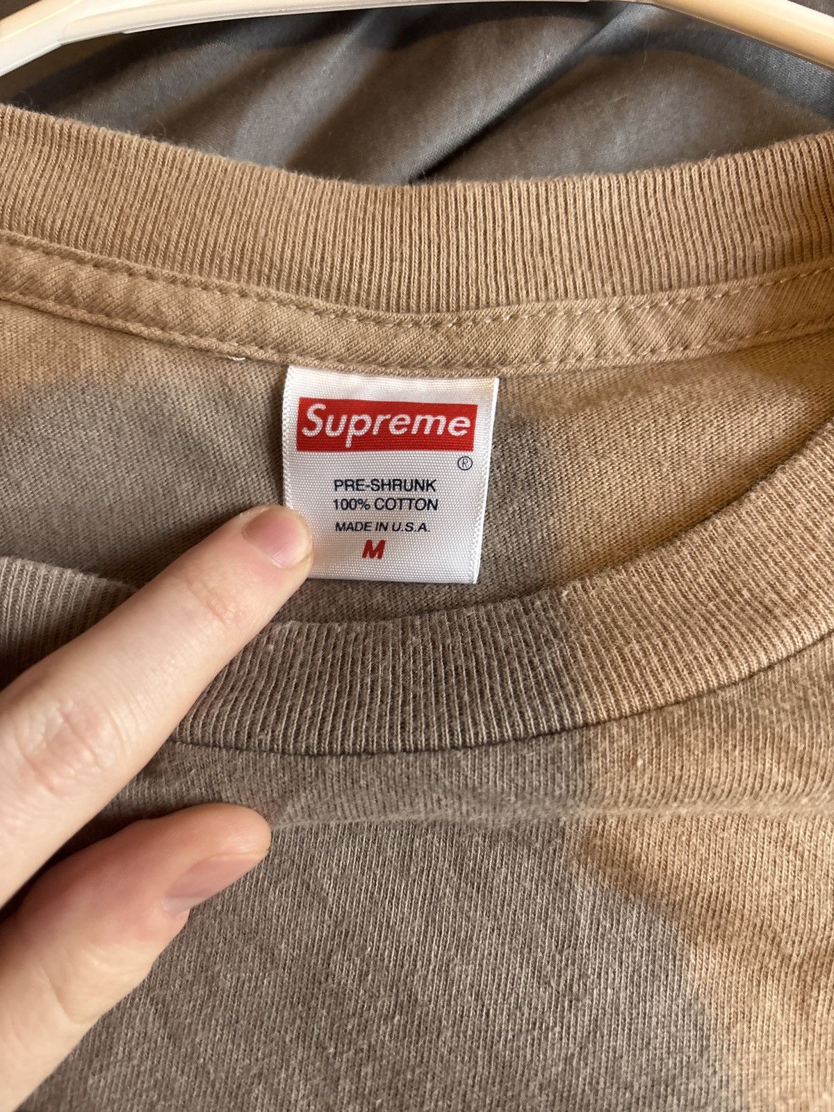 Supreme Supreme Rubber Johnson Tee Size US M / EU 48-50 / 2 - 5 Thumbnail