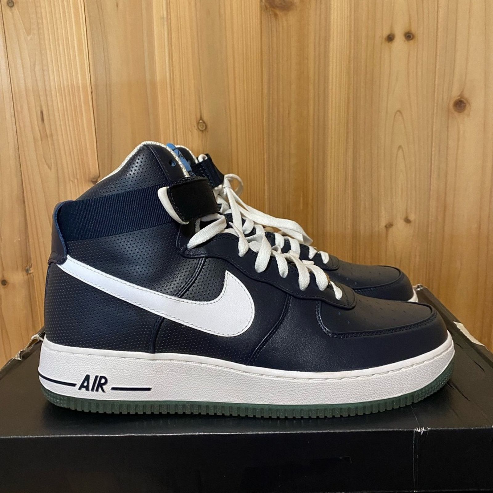 Nike 2010 Nike Air Force 1 Yankees futura Size US 10 / EU 43 - 3 Thumbnail