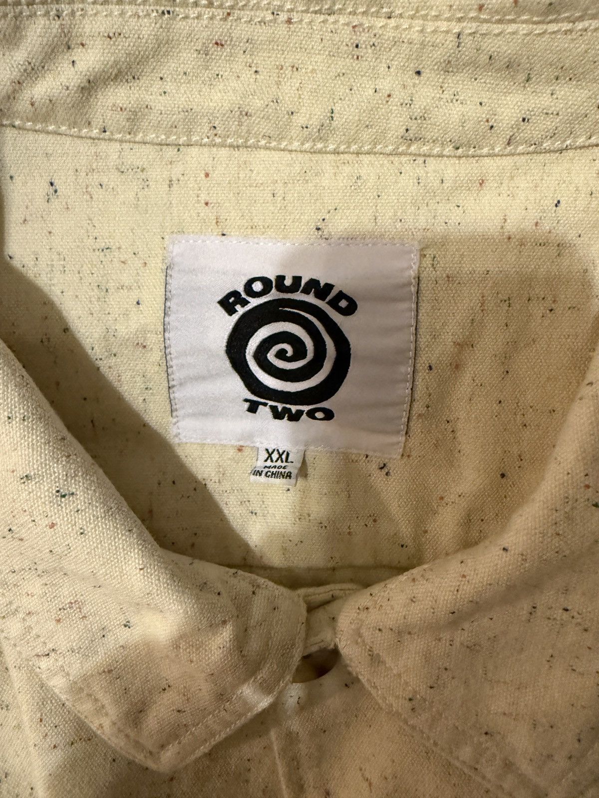 Round Two Off White Round Two Denim Jacket Work Jacket Workwear Size US XXL / EU 58 / 5 - 4 Thumbnail