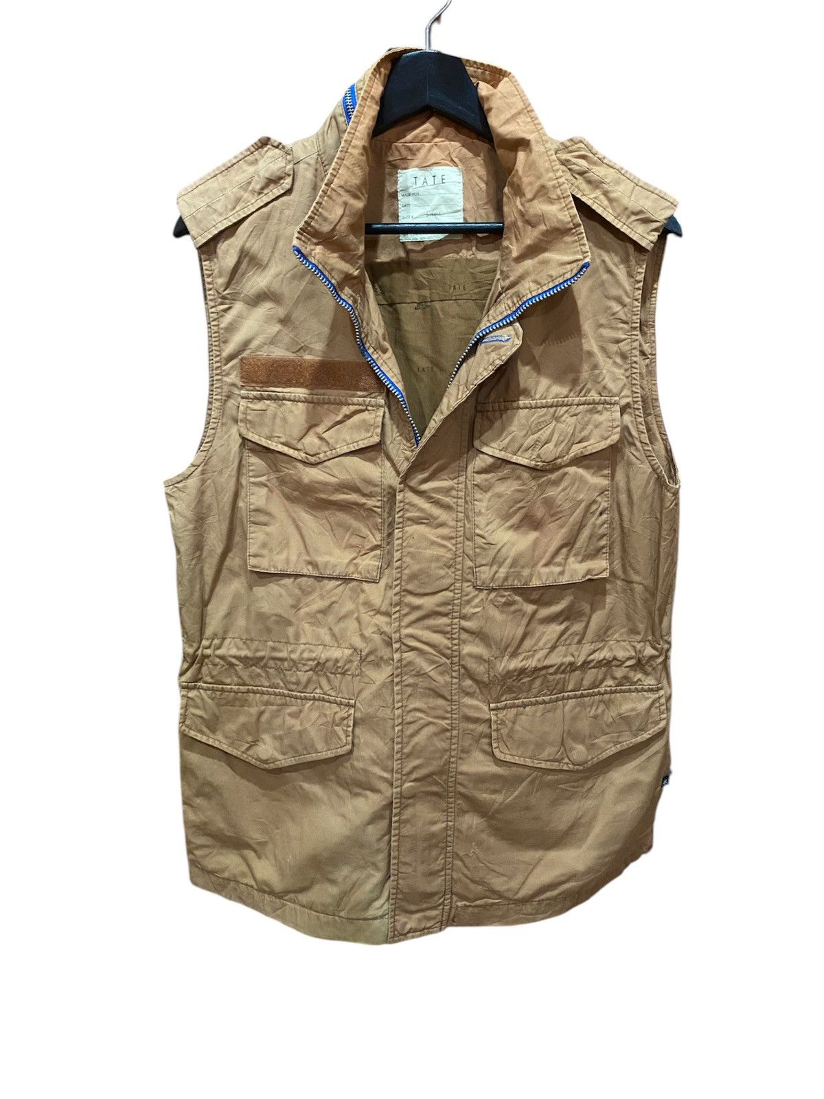 Japanese Brand VINTAGE TATE SLEEVELESS JACKET Size US L / EU 52-54 / 3 - 2 Thumbnail