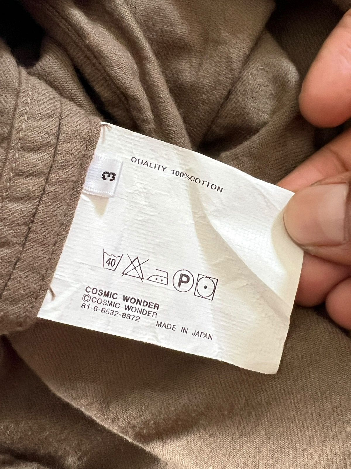 Japanese Brand Cosmic Wonder Oversize Bat Wing Parka Jacket Size US L / EU 52-54 / 3 - 12 Thumbnail