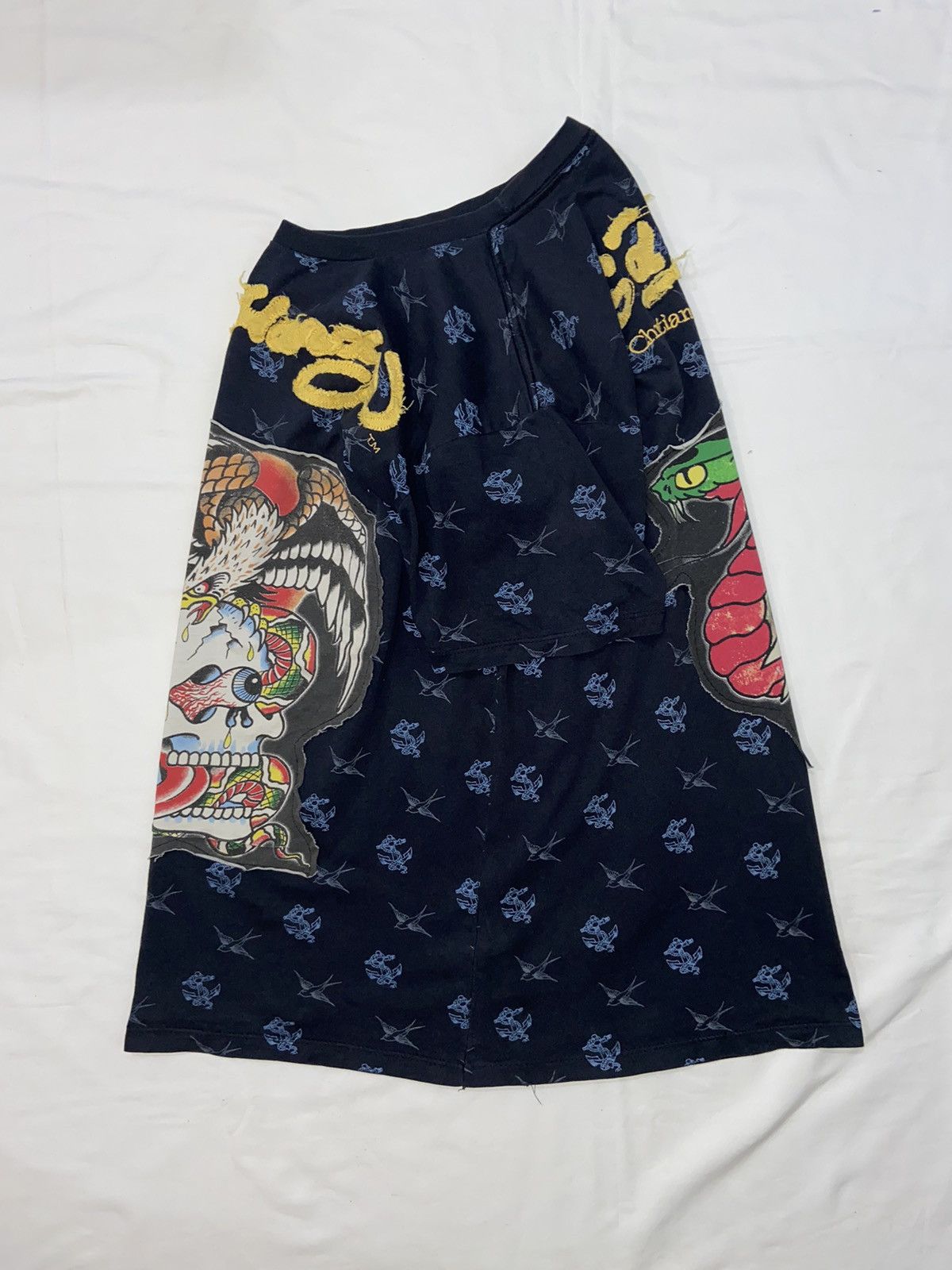 Christian Audigier × Ed Hardy × Vintage Vintage Ed Hardy By Christian Audigiter Y2K t shirt tee Size US L / EU 52-54 / 3 - 4 Thumbnail