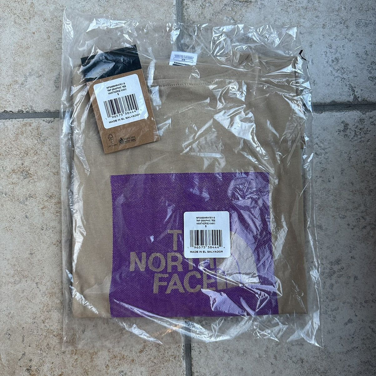 image of Supreme The North Face S/s Top Khaki Size Small, Men's